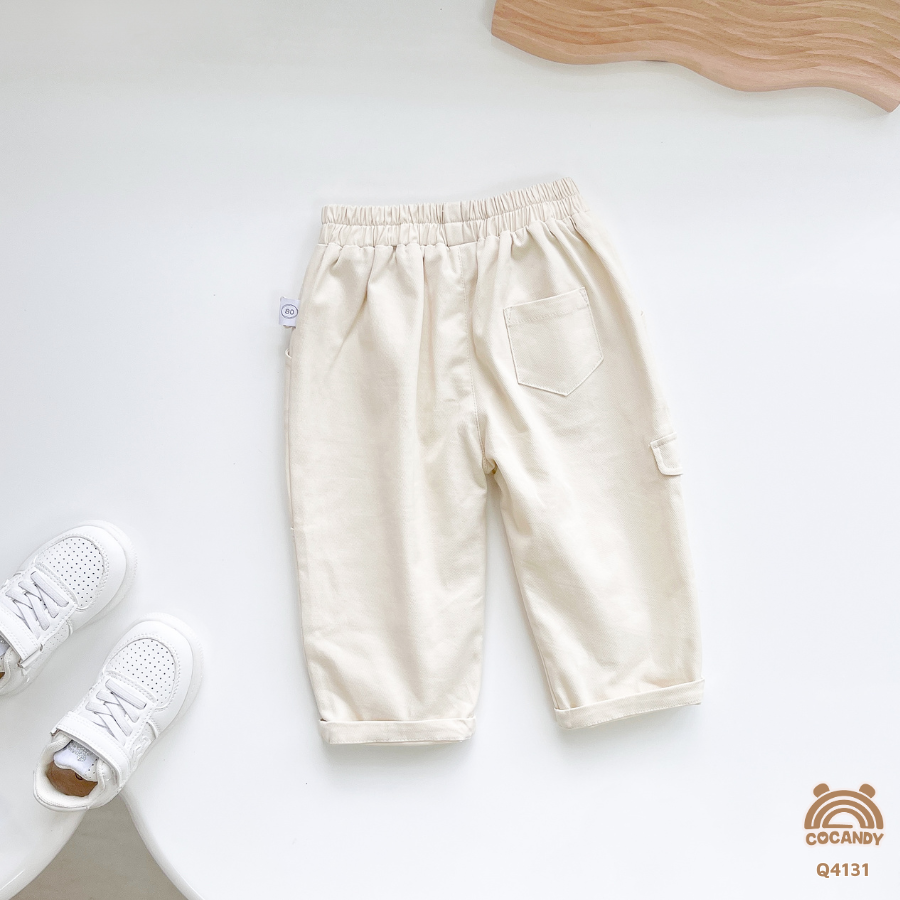 Quần dài KAKI be túi cạnh_thumbnail_1