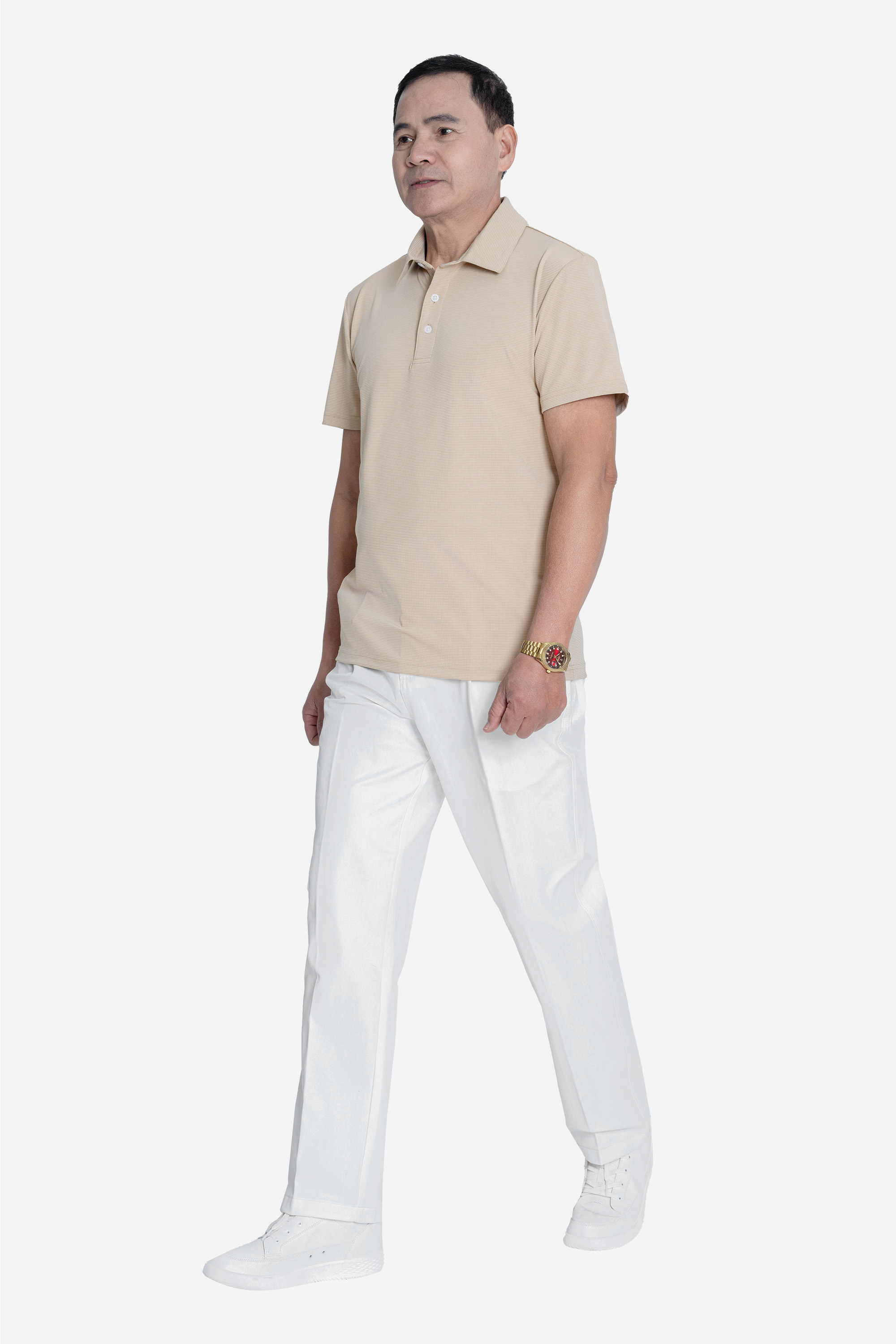 Áo Polo Nam Trung Niên ANCHI Chất Liệu Cotton Phom Suông Vạt Ngang_thumbnail_35