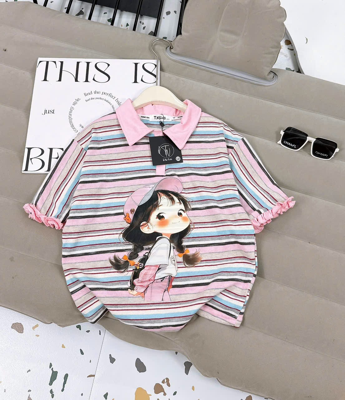 [A38] Áo lẻ kẻ ngang_thumbnail_1