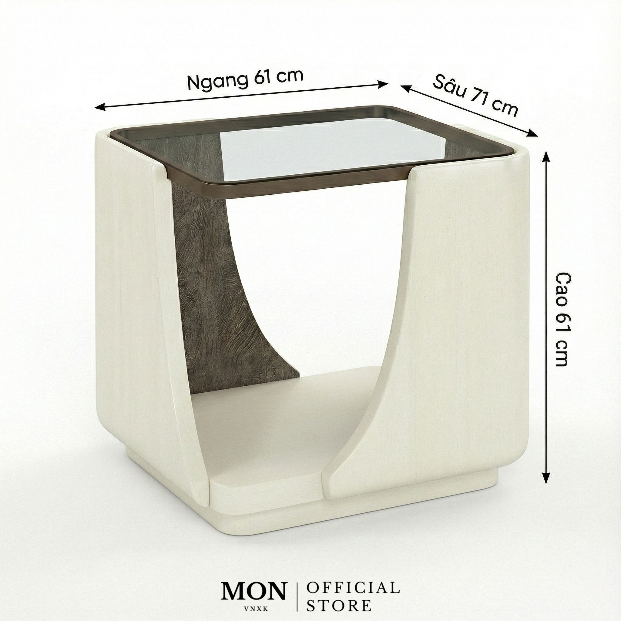 BÀN TRANG TRÍ A.R.T. FURNITURE BLANC