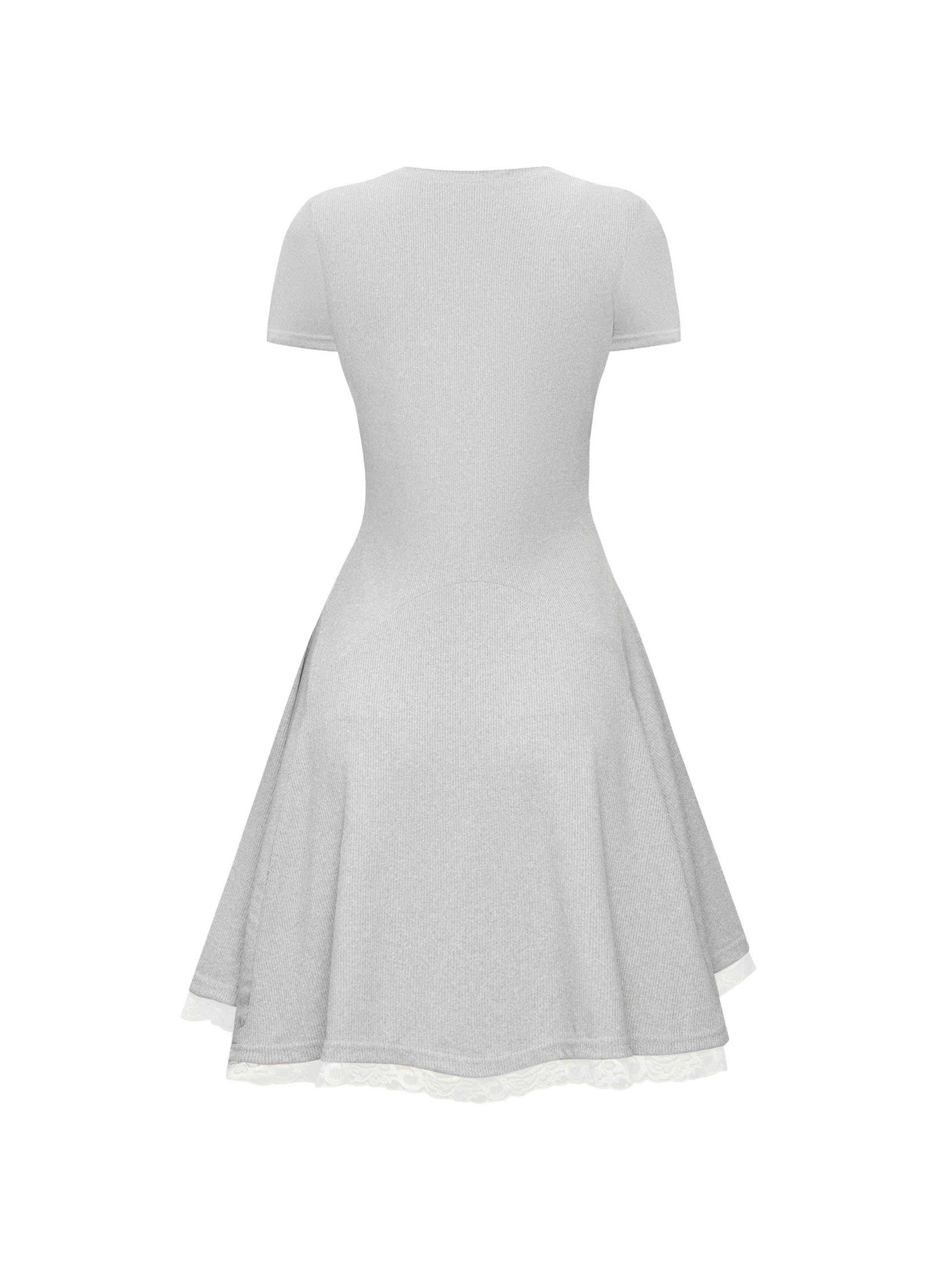 Đầm thun dáng A xòe phối ren bigsize DA161 dành cho nàng béo mập từ 55-95kg_thumbnail_3