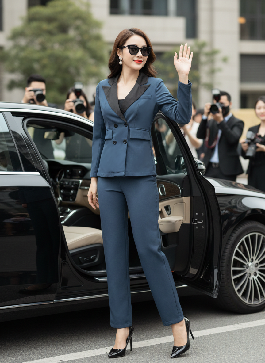 Bộ đồ quần áo Vest Blazer thiết kế cao cấp