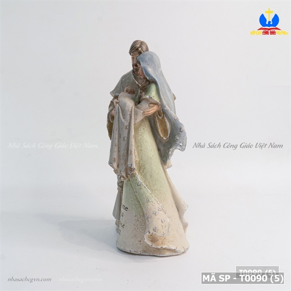 Tượng NOEL gia đình Thánh Gia 23cm_thumbnail_2
