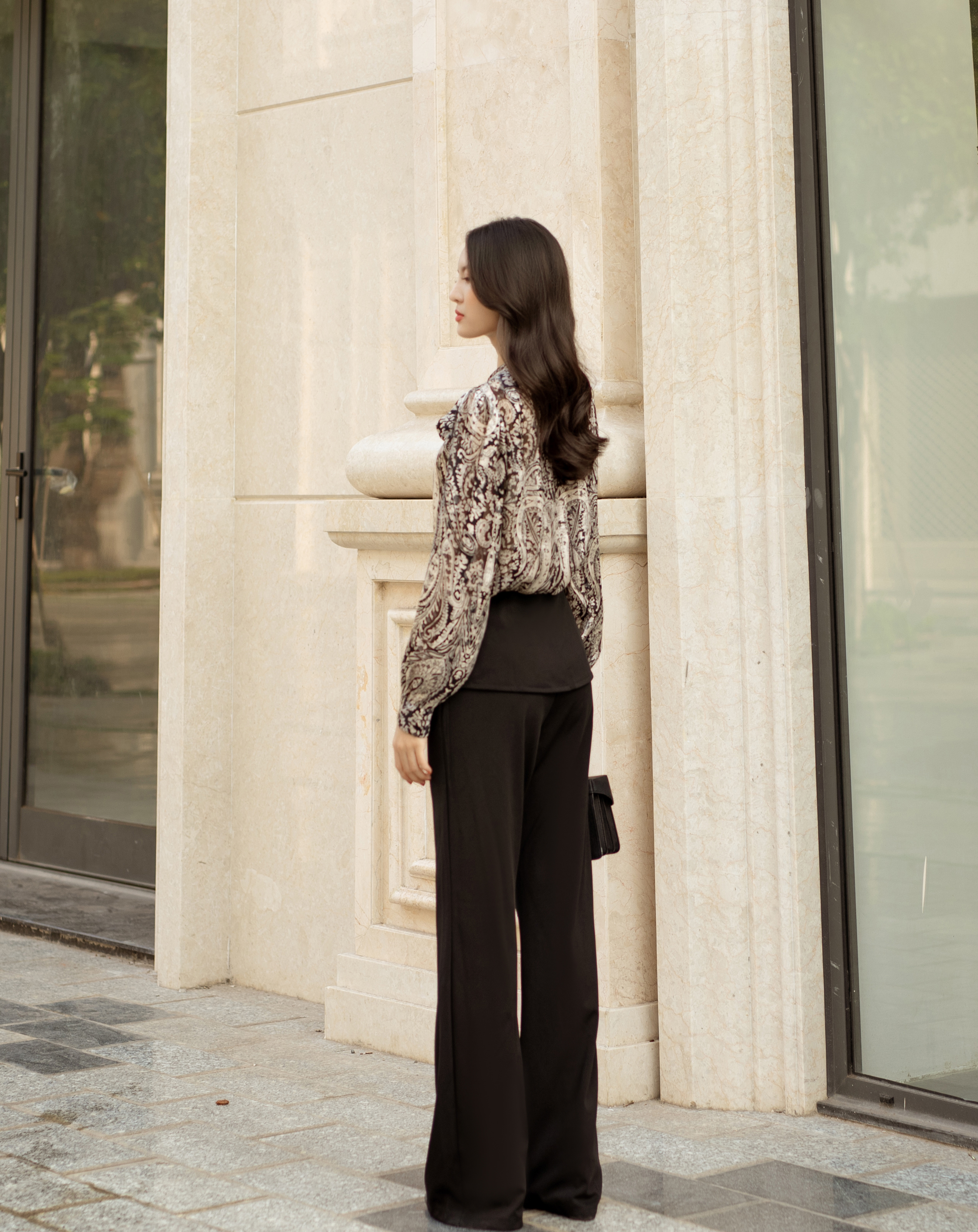 Set bộ quần dài ống loe áo tằm_thumbnail_5