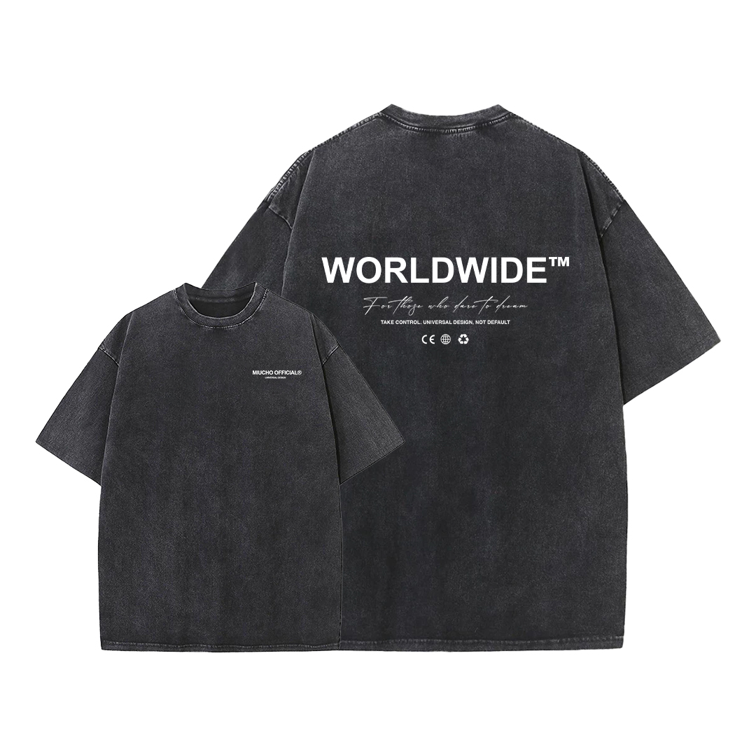 Áo thun form rộng unisex vải cotton MT119 Miucho Brand in graphic_thumbnail_13