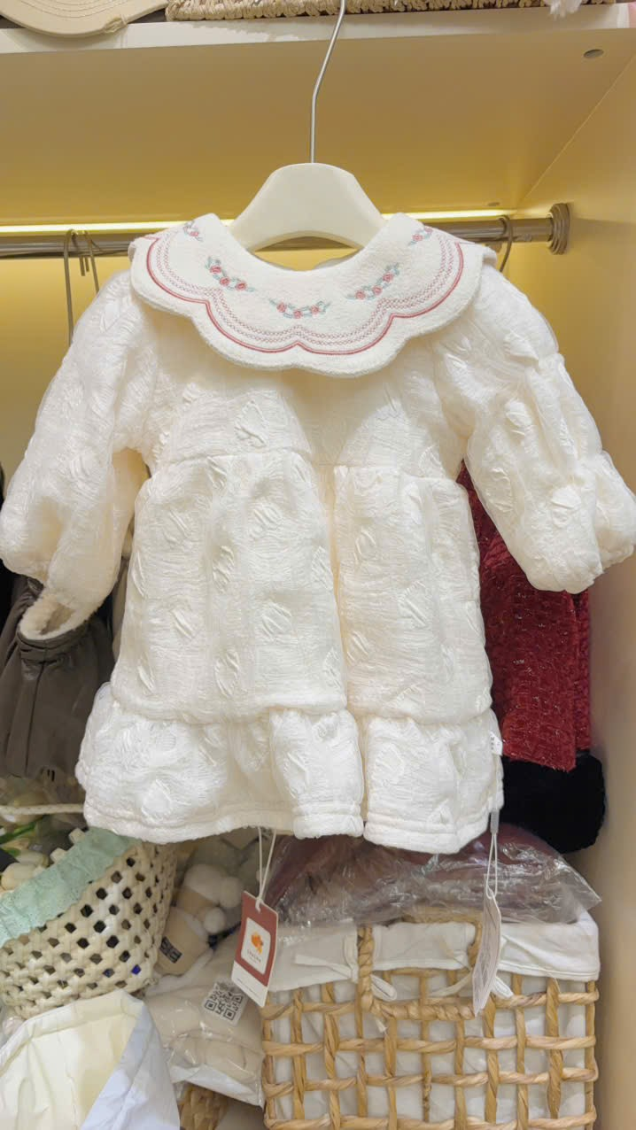 (D7) Váy lót bông cổ bèo thuê hoa_thumbnail_0