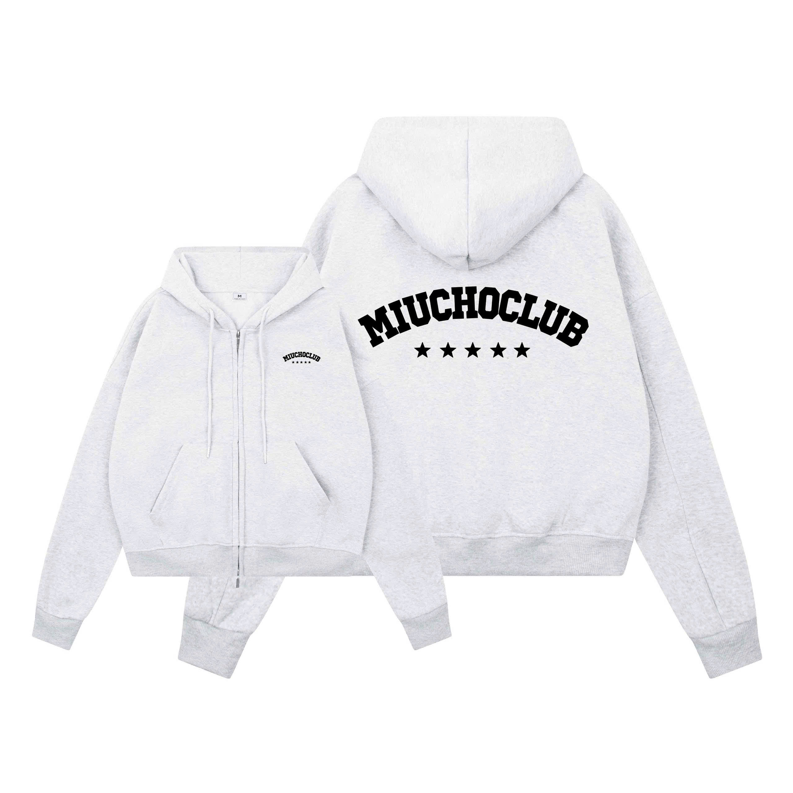Áo hoodie zip boxy local brand Miucho 2590 vải nỉ 2 da cao cấp thoáng mát thấm hút mồ hôi tốt in basic_thumbnail_12