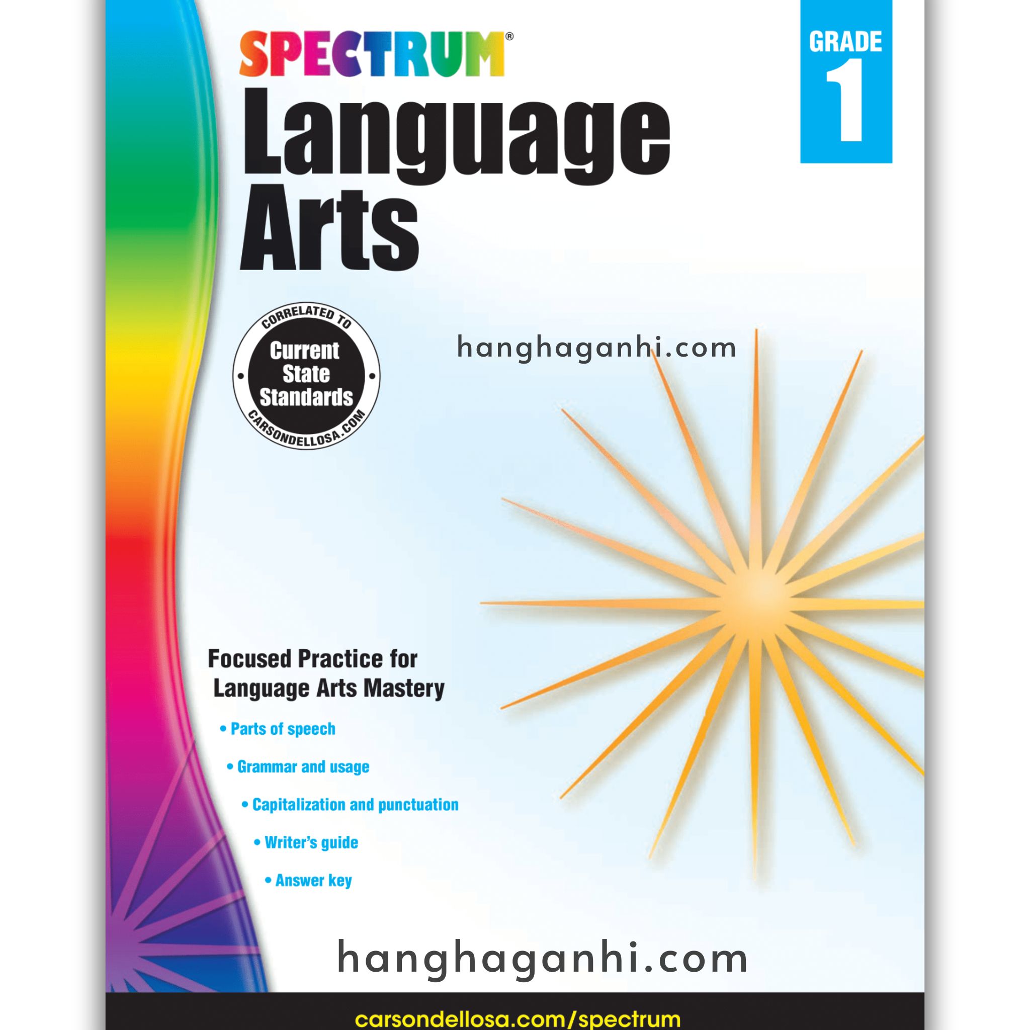 Sách Spectrum Language Arts Workbook Grade 1_thumbnail_0