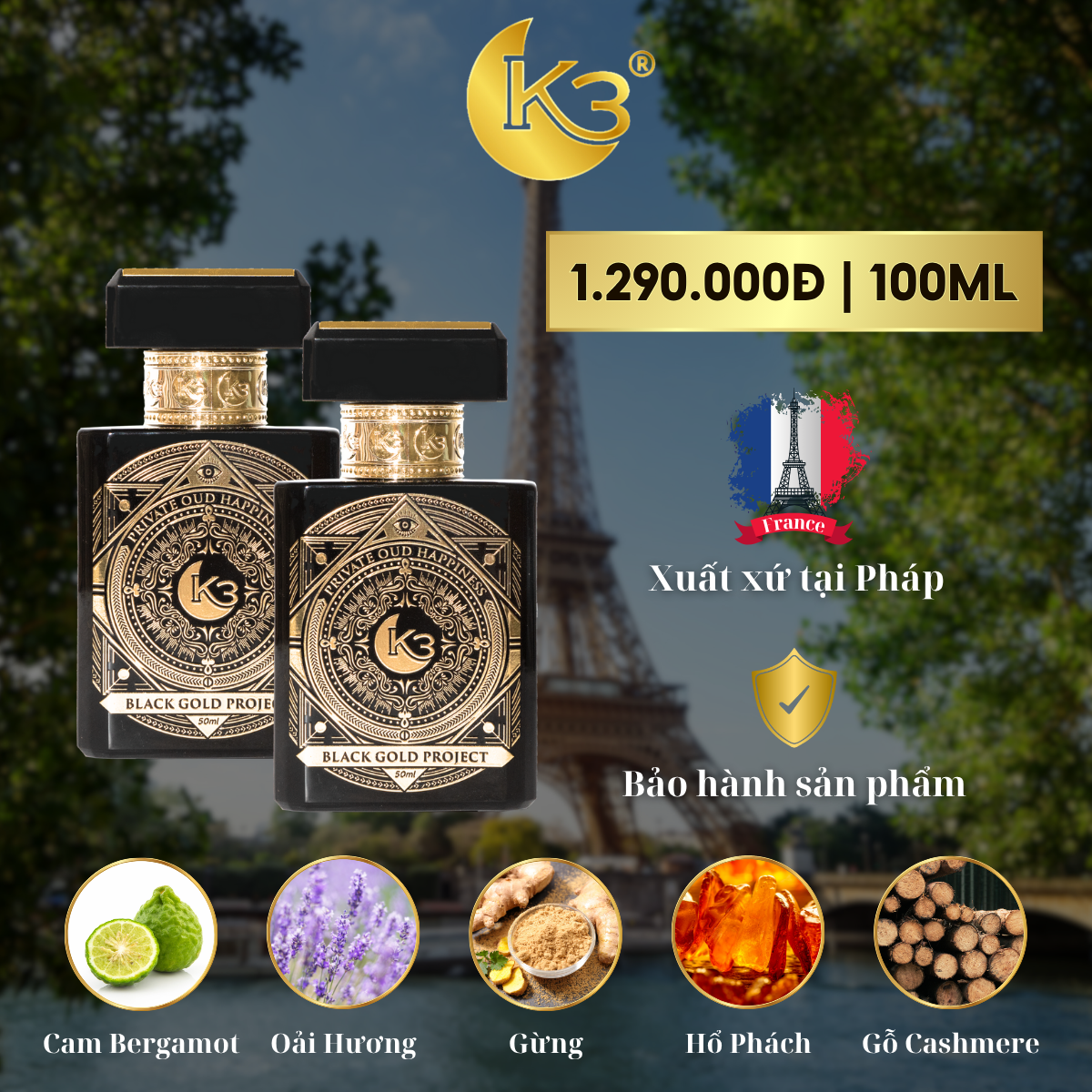 Combo 2 Chai Nước Hoa Nam Black Gold_thumbnail_3