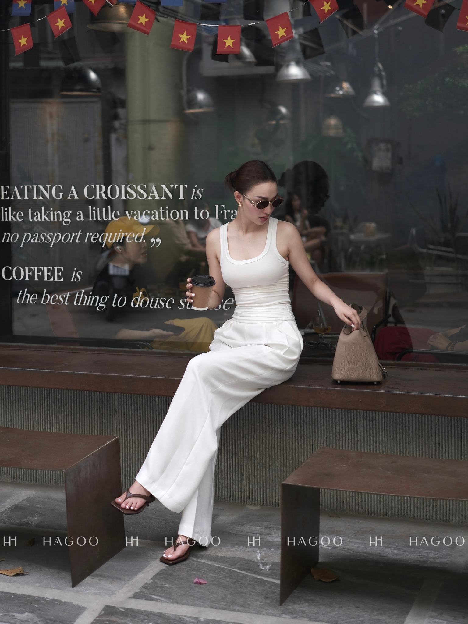 Quần ống suông nhún cạp HAGOO_thumbnail_4