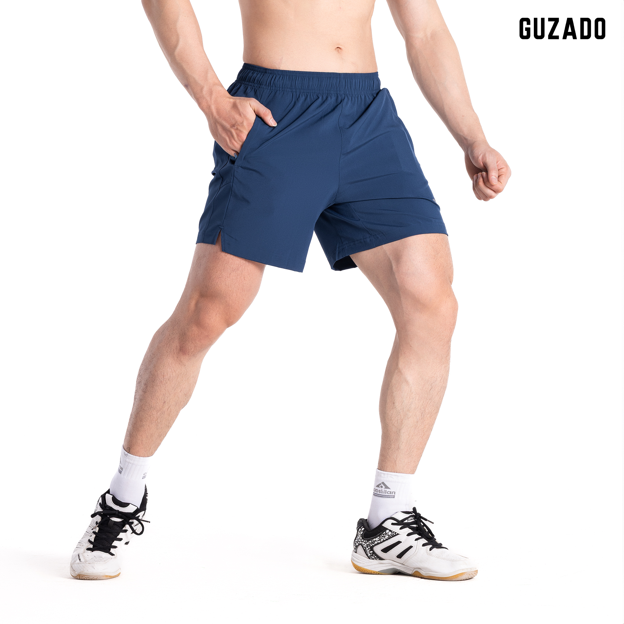 Quần Run GUZADO Quần Tập Gym, Chạy Bộ, Chất Gió Mềm Mịn GSR11_thumbnail_2