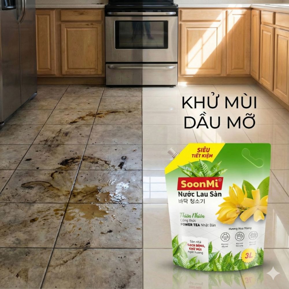 Nước lau sàn hương hoa Ylang Soonmi 3 Lít_thumbnail_4