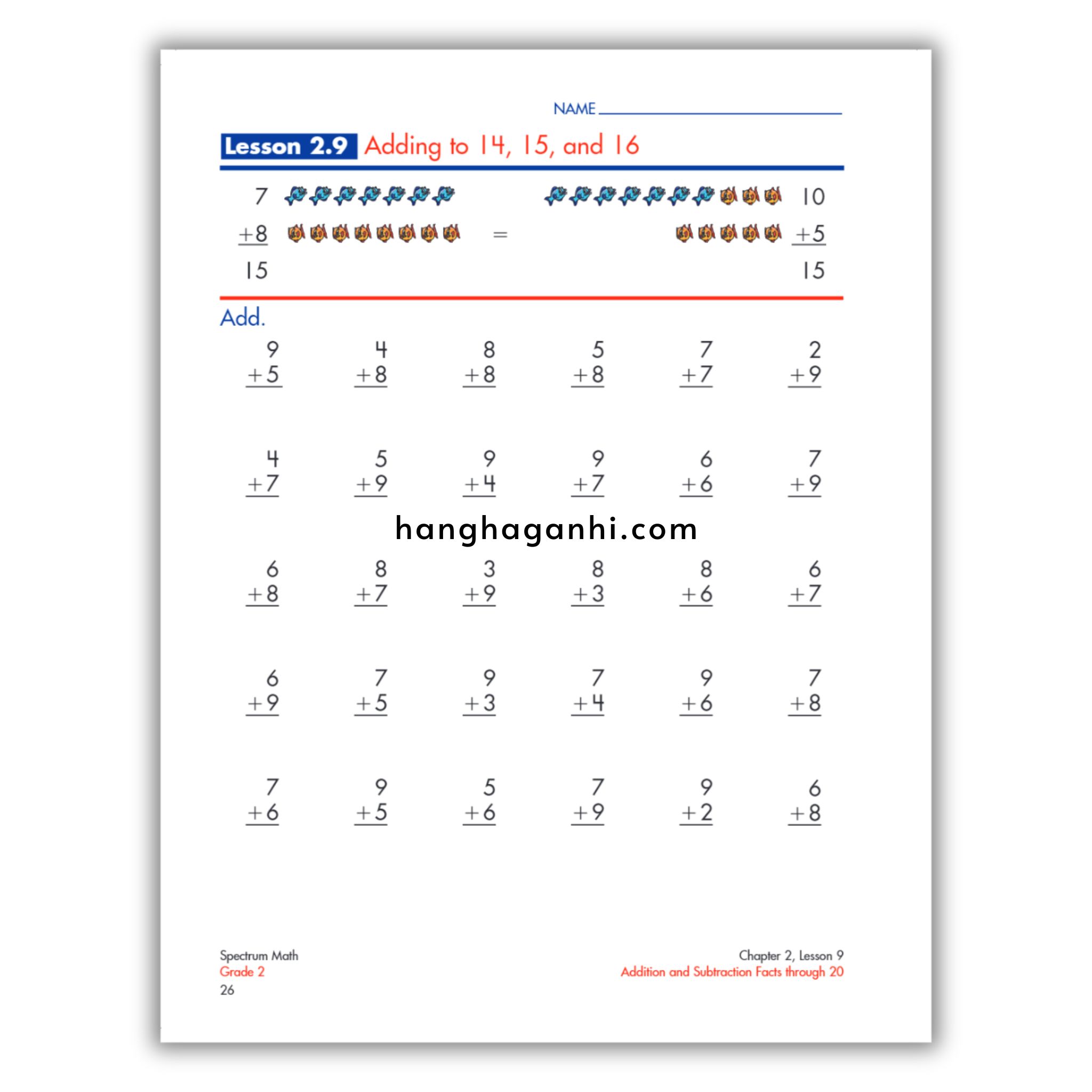 Spectrum Math Workbook Grade 2- Sách Toán Tiếng Anh cho bé lớp 2_thumbnail_15