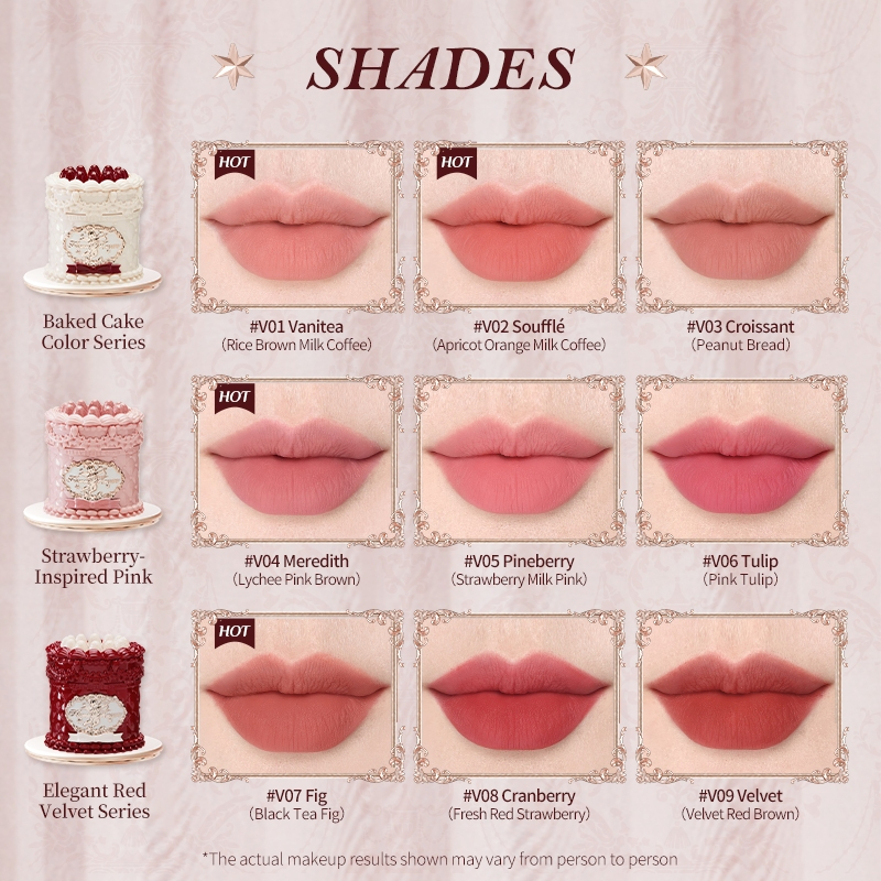 Strawberry Cupid Collection Cake Lip Cream Matte Lipstick_thumbnail_8