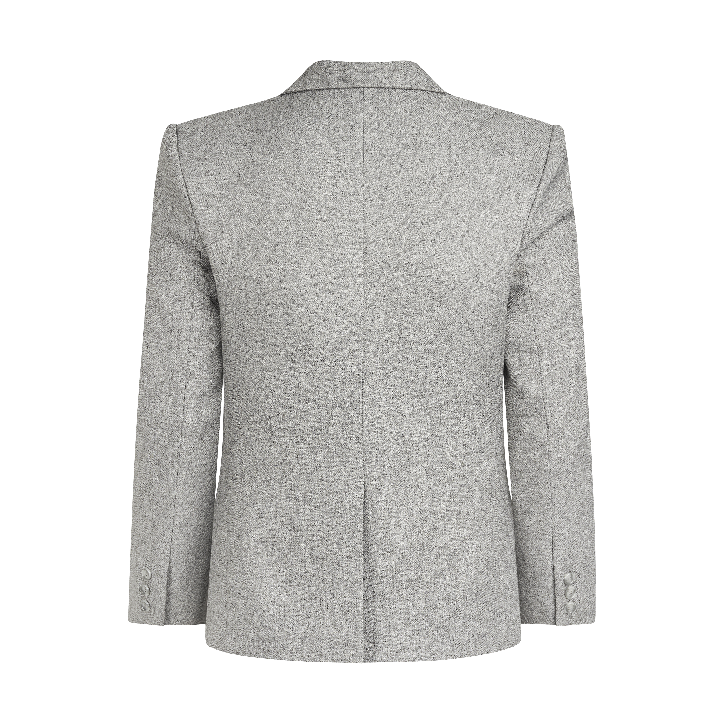 HERRINGBONE SINGLE BREASTED JACKET_thumbnail_1
