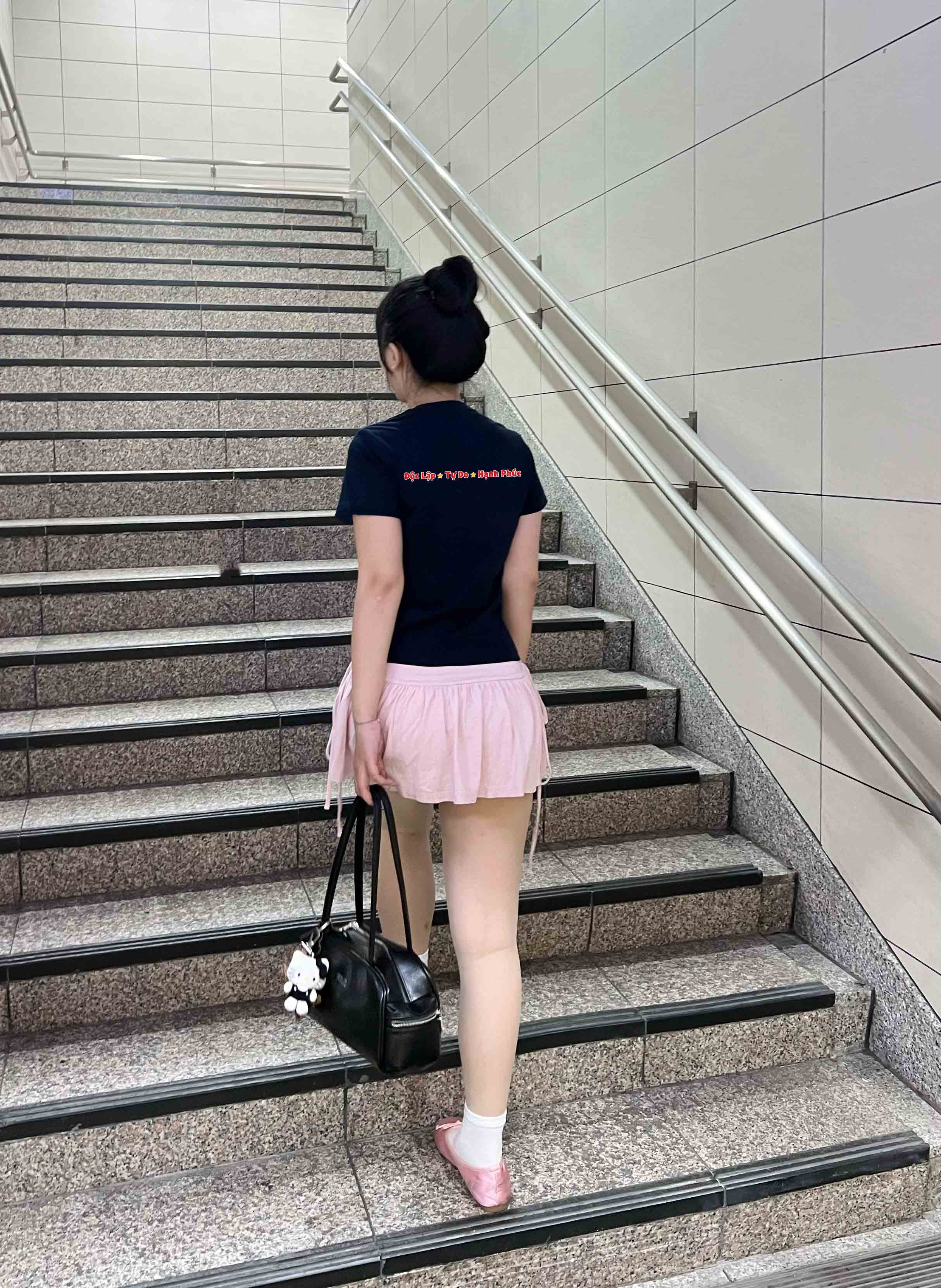 Áo baby tee ôm eo Việt Nam tôi yêu 2213 Miucho cổ tròn vải cotton 4c co giãn thoáng mát in mix_thumbnail_5