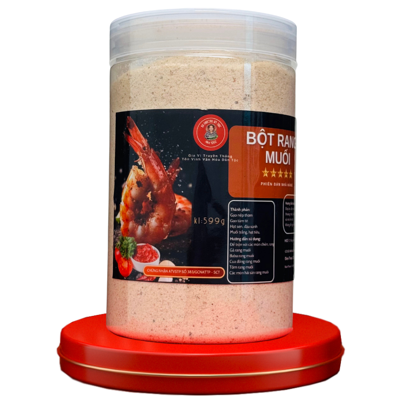 Bột Rang Muối Thượng Hạng Bu Phương Ẩm Thực 599g - BP08