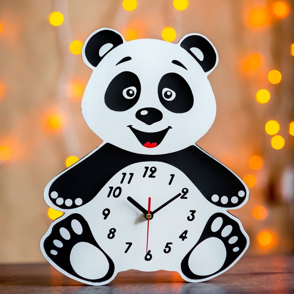 Đồng Hồ Gỗ Hình Thú Cưng - Treo Tường & Để Bàn, Decor & Quà Tặng Cute_thumbnail_0