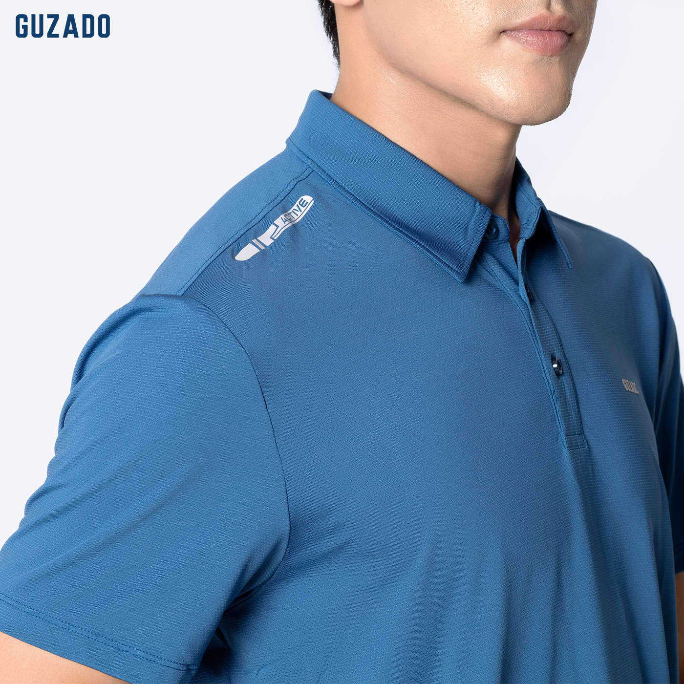 Bộ Polo Nam Thể Thao Guzado Mềm Mại, Basic, Đa Dạng Phong Cách BPL02_thumbnail_2