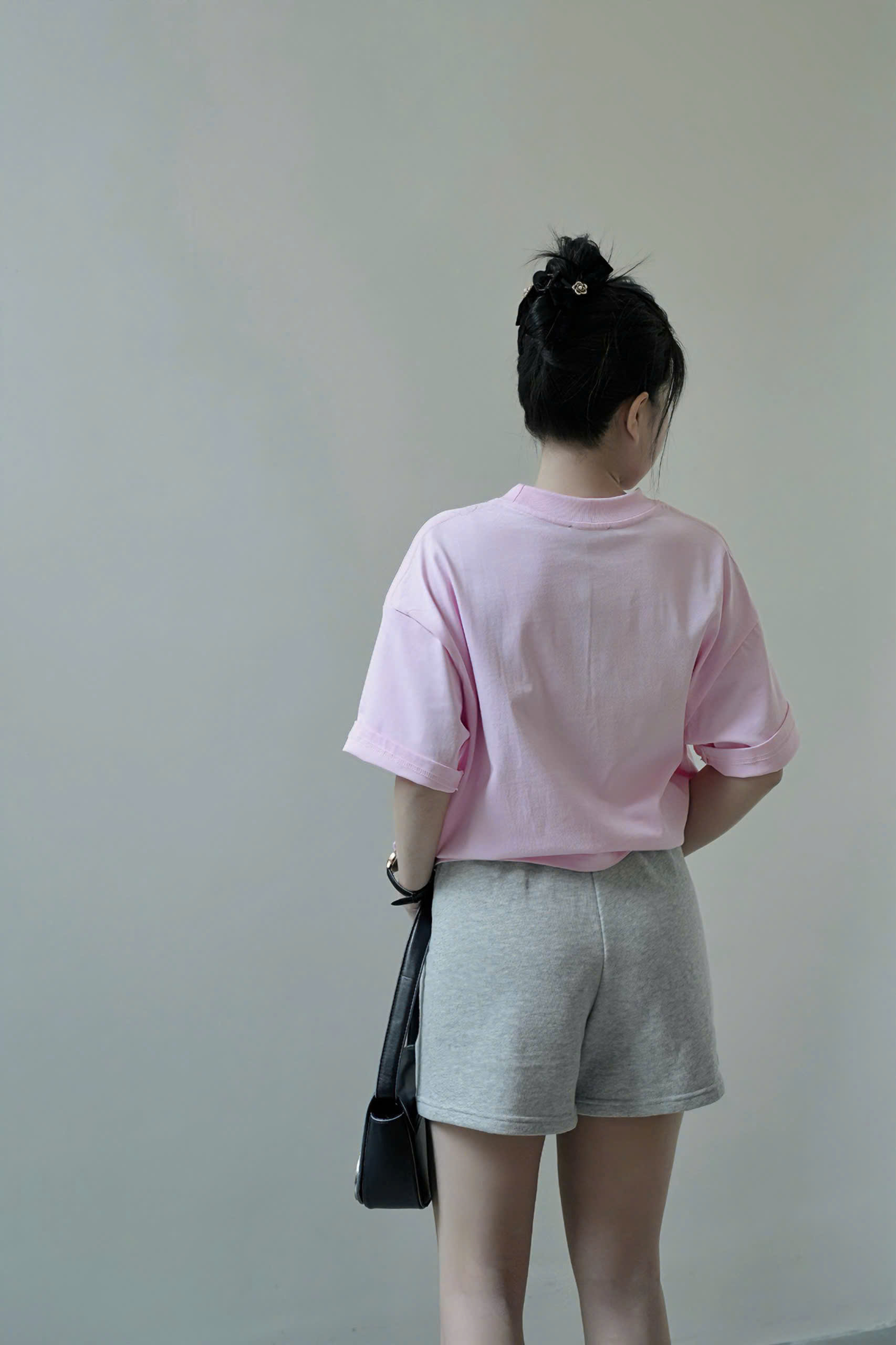 Set bộ áo thun hồng in chữ số 33 + quần xám_thumbnail_7