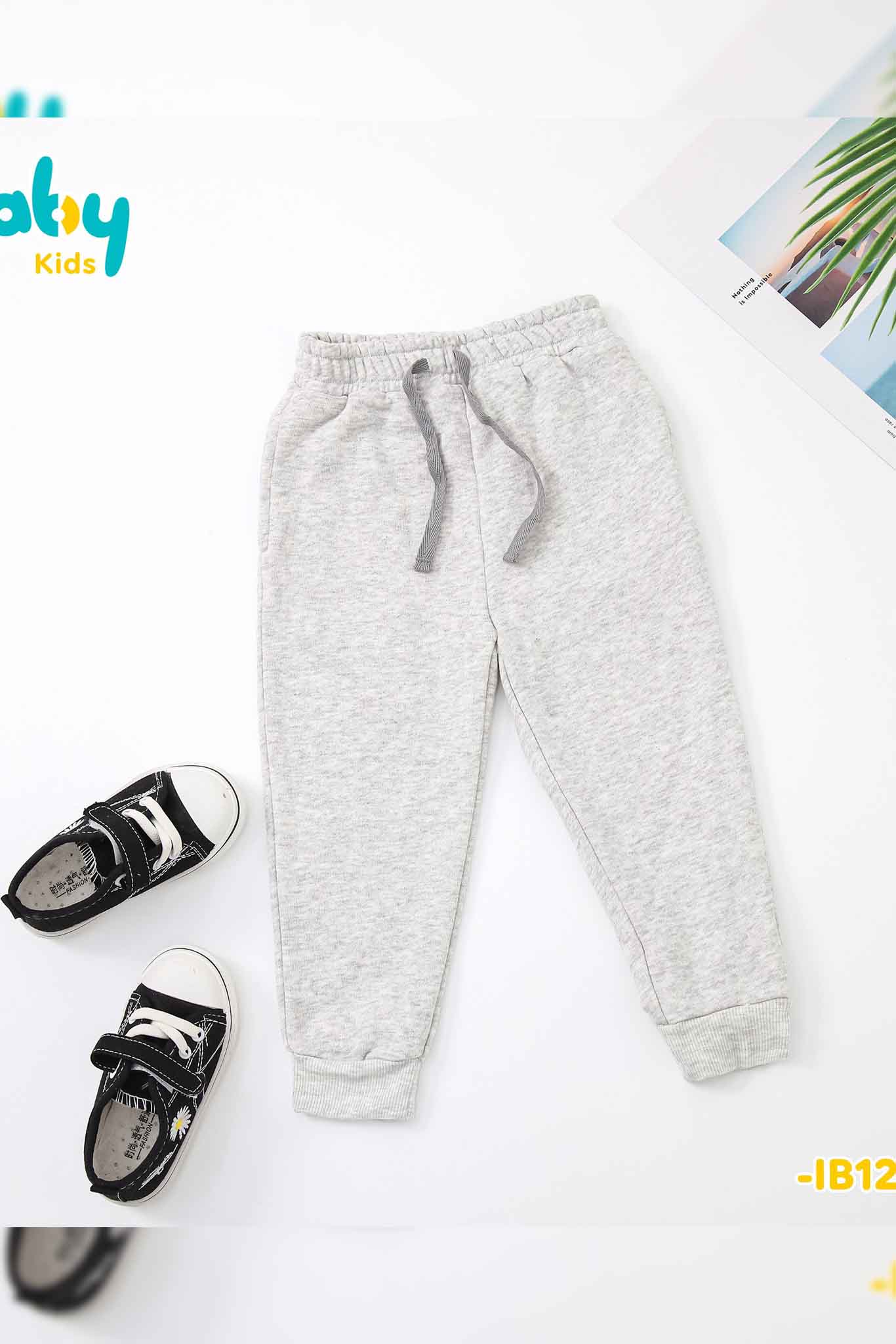 Quần nỉ dáng ôm gấu bo_thumbnail_6