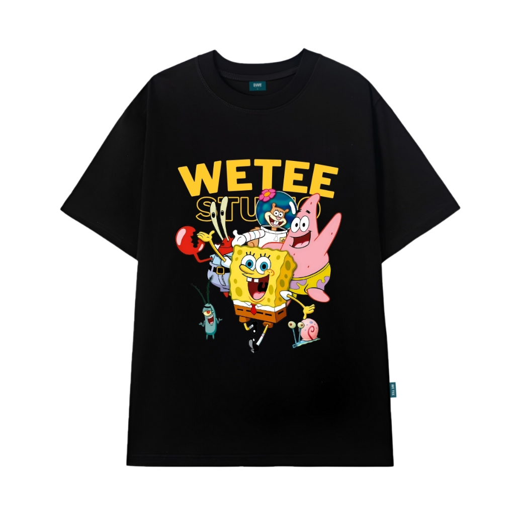 Áo thun local brand We Tee Gia Đình Bọt Biển dáng oversize rộng nam nữ cotton 250 gsm - WU1088