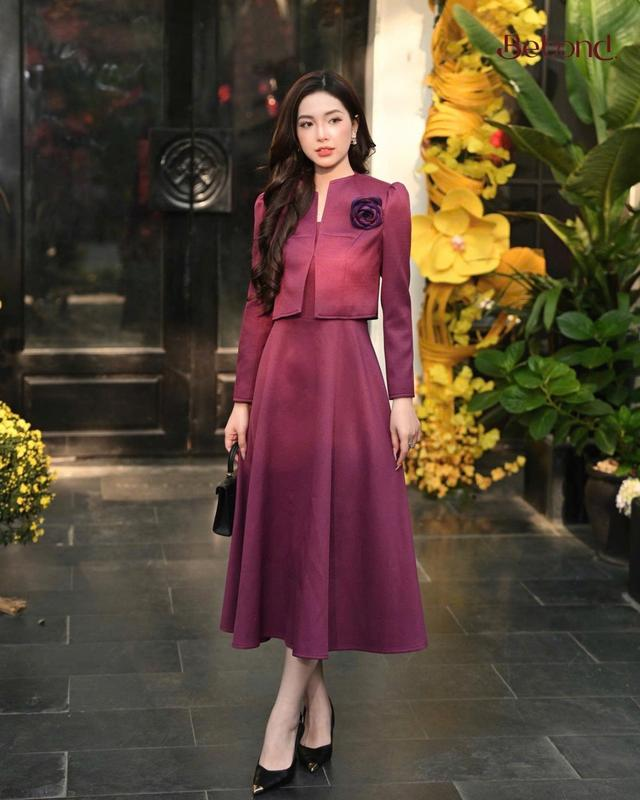 Set vest AURYN màu TÍM