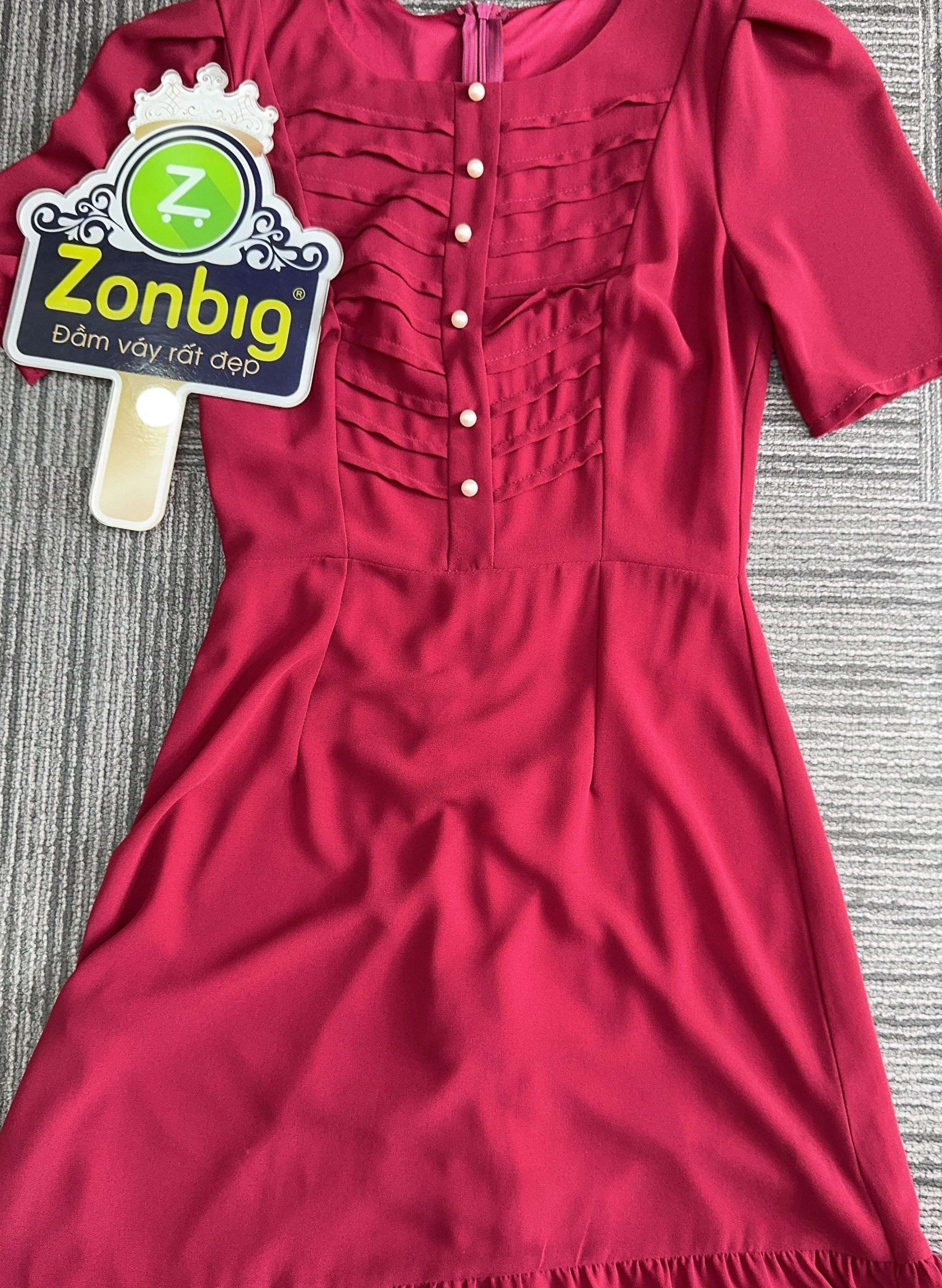 Đầm xòe - Y1889 - Thương hiệu Zonbig_thumbnail_5