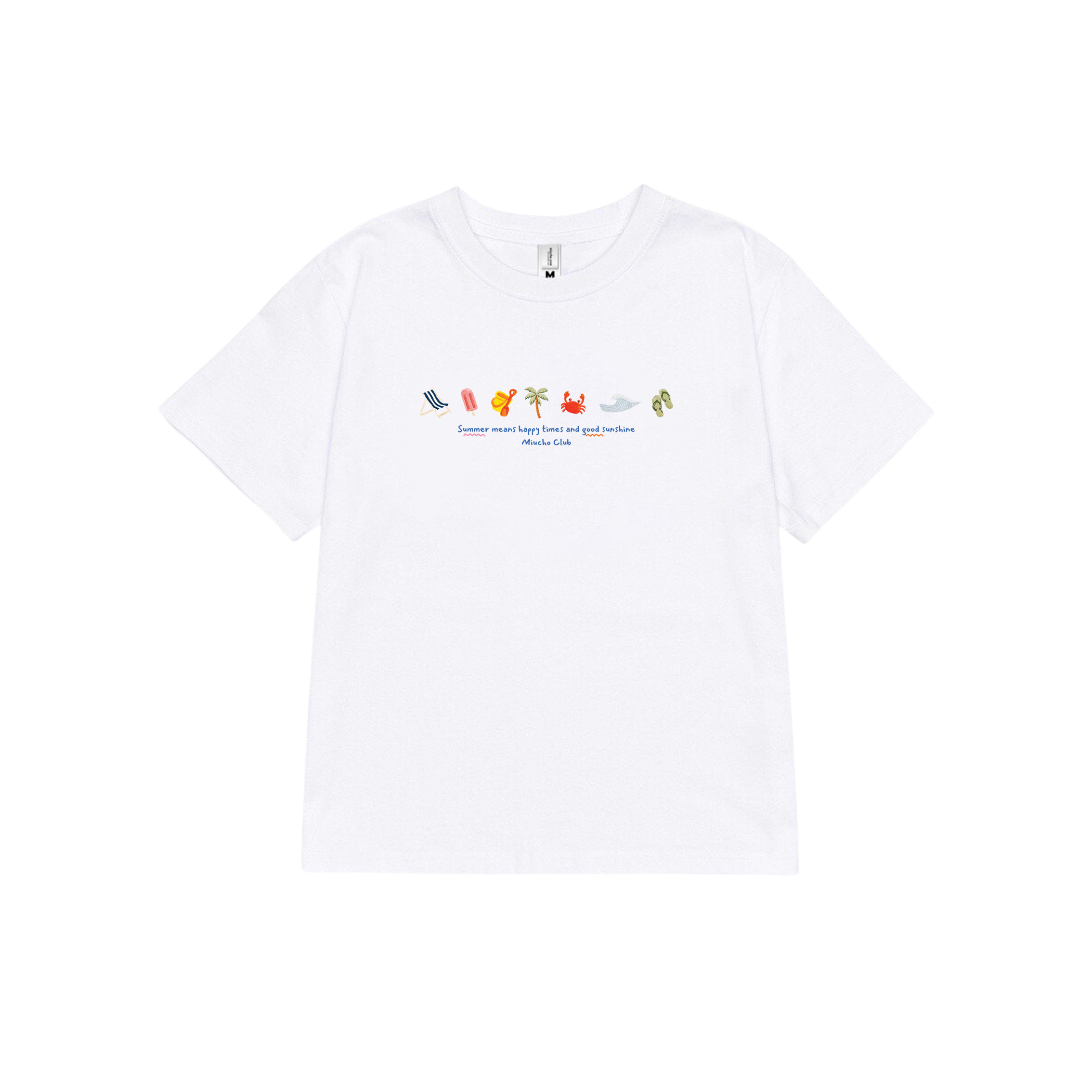 Áo baby tee ôm body hè biển 2151 Miucho cổ tròn vải cotton 4c thoáng mát in mix_thumbnail_8