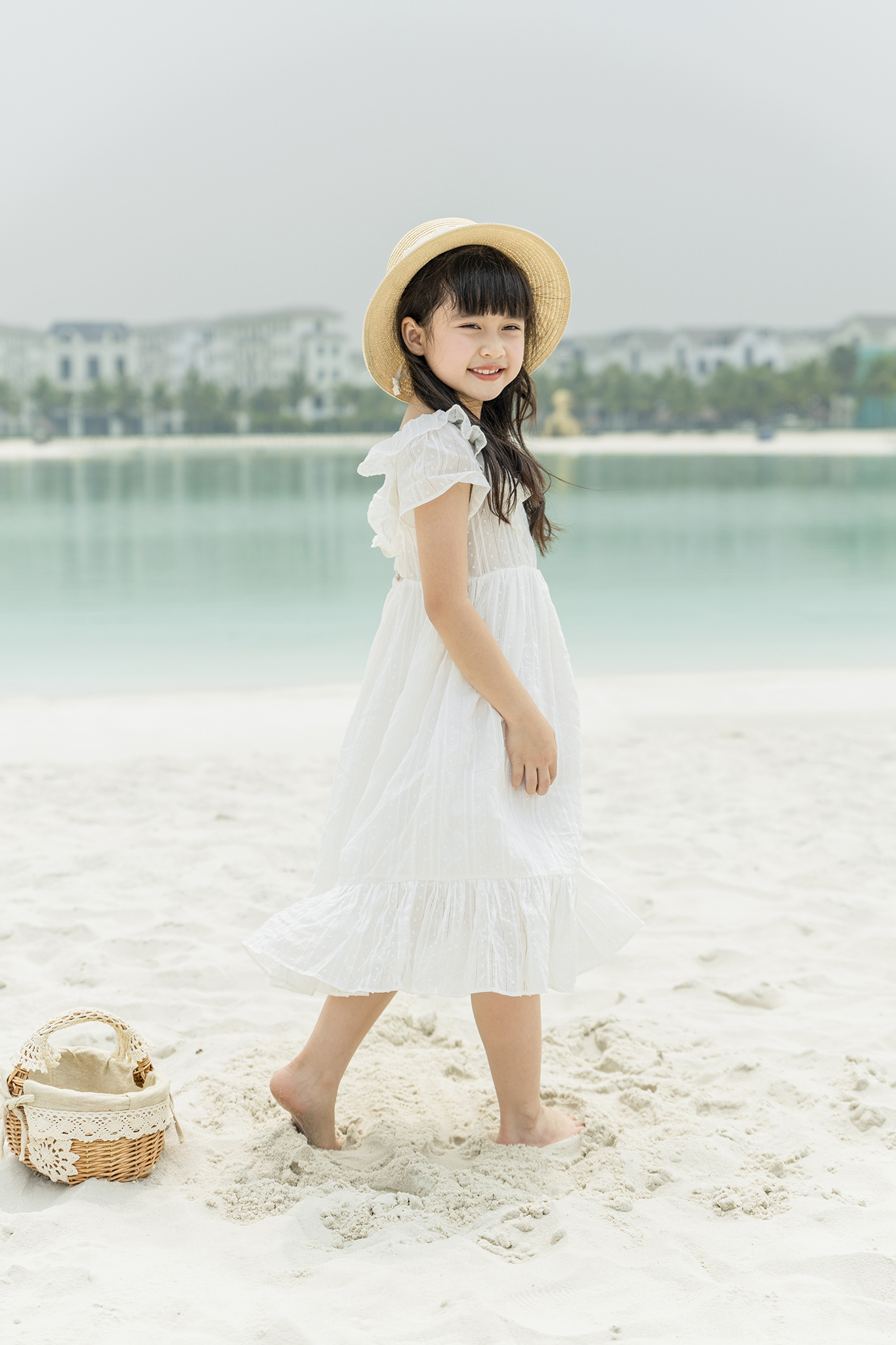 Váy maxi thô dệt bèo vai_thumbnail_3