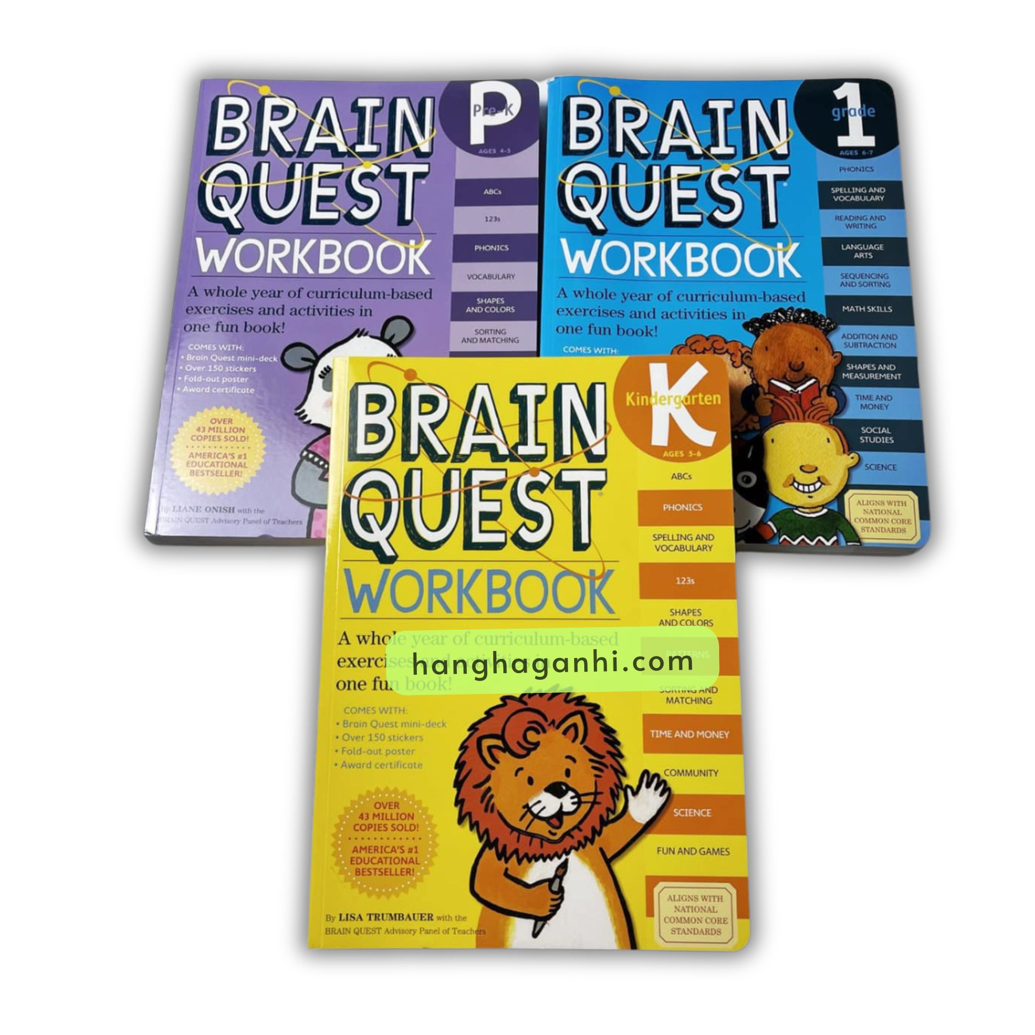 Brain Quest Workbook – Trọn Bộ 3 Quyển [Sách Nhập Khẩu]_thumbnail_0