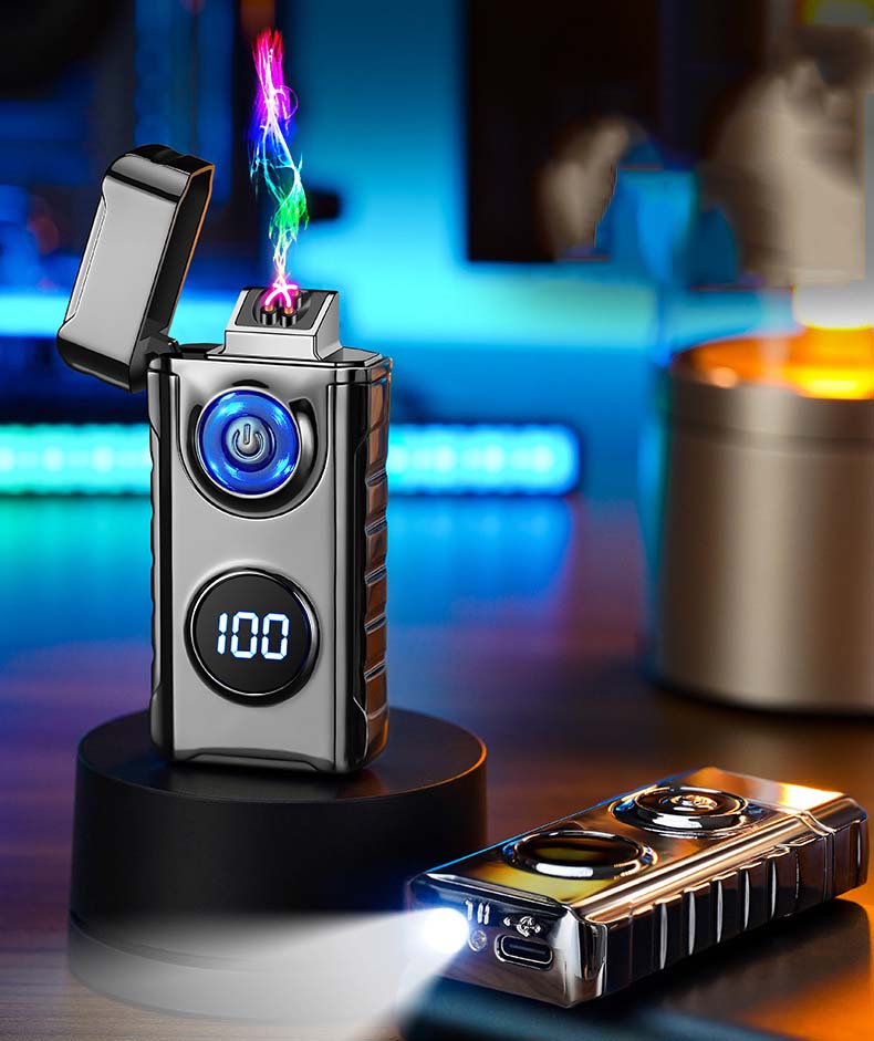 Bật lửa điện có đèn pin TH623