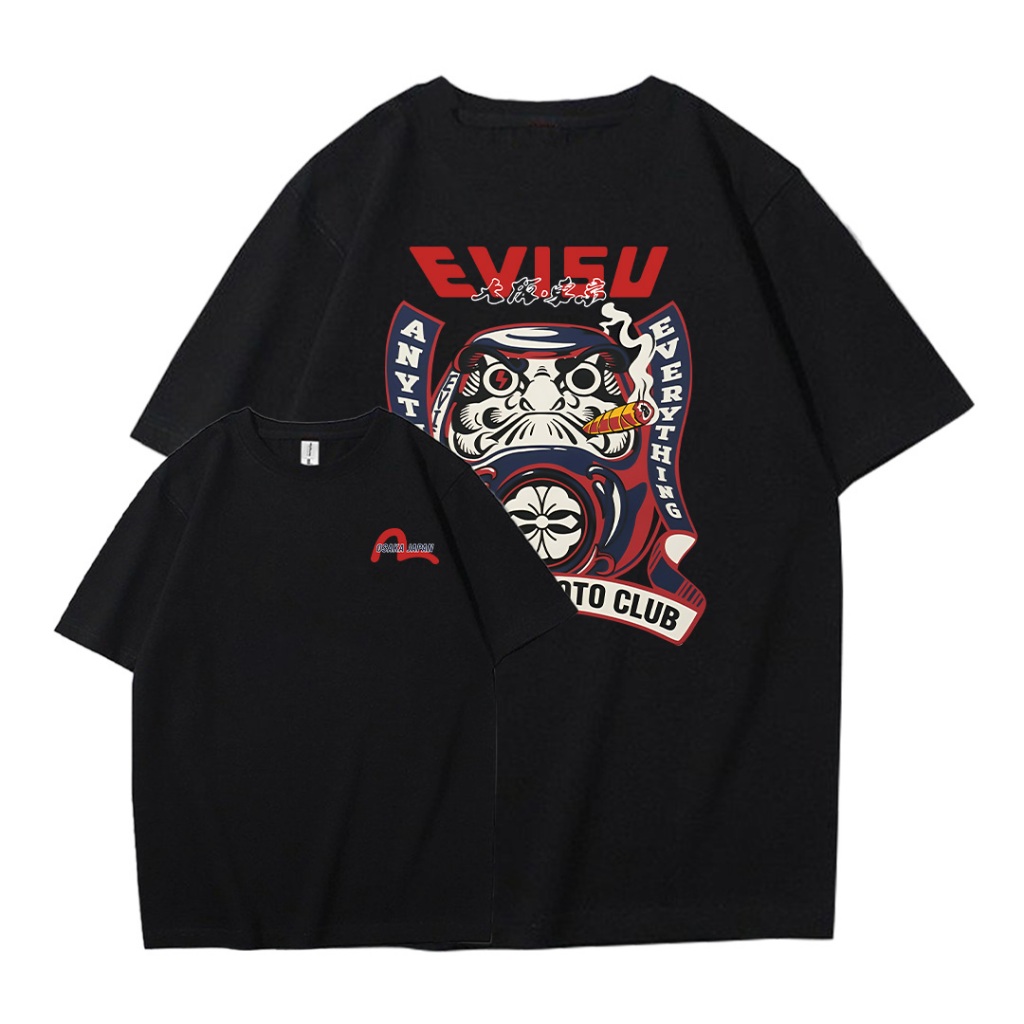 Áo thun Evisu chất form rộng local brand ATD873 Miucho Iconic tay ngắn vải cotton cổ tròn in mix_thumbnail_0