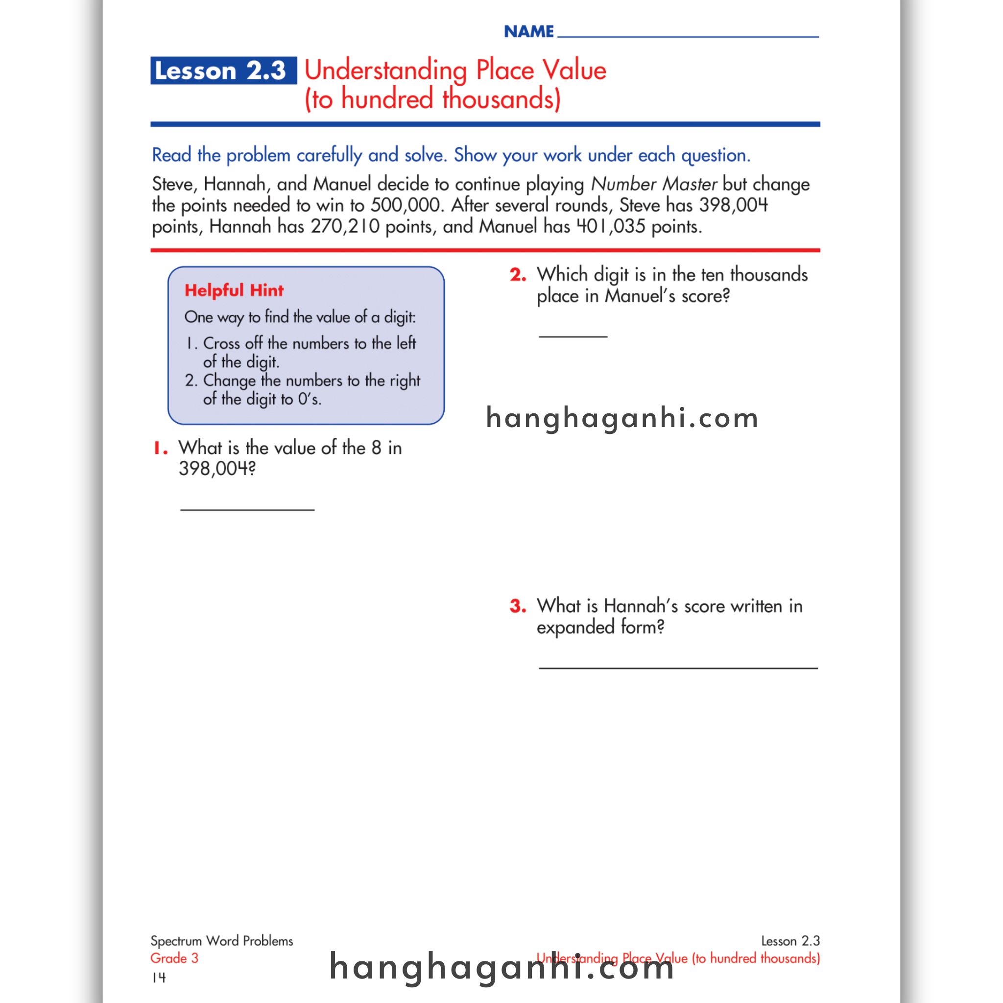 Sách Spectrum Word Problems Workbook Grade 3_thumbnail_12