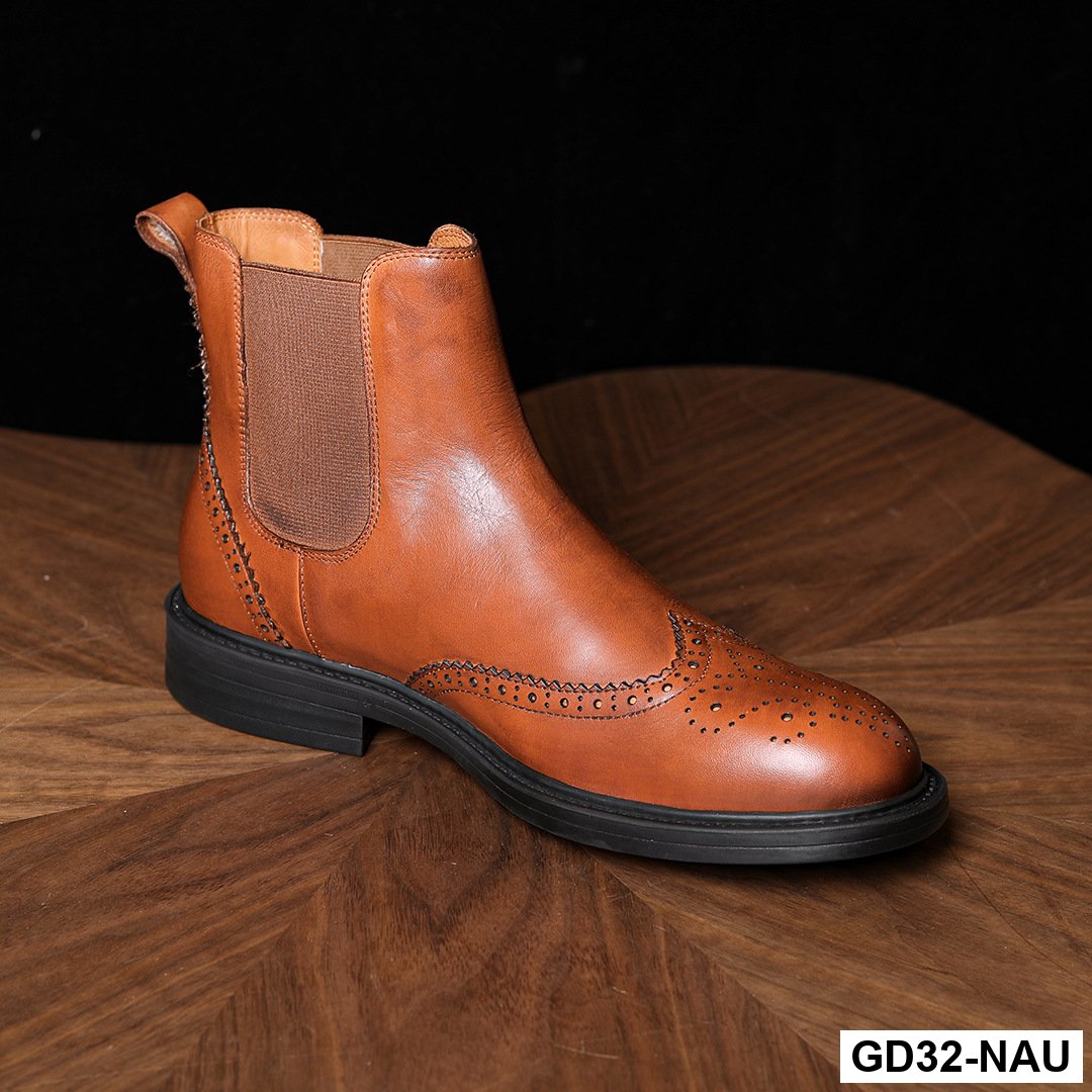 GD32 - Giày thể thao nam đế bệt, giày da thật, giày thể thao nam thời trang mùa hè, giày da cao cấp, giày trắng, giày mọi, giày mọi nam_thumbnail_34