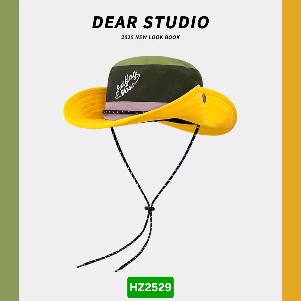 Mũ bucket vành rộng leo núi, trekking phối nhiều màu HZ2529_thumbnail_15