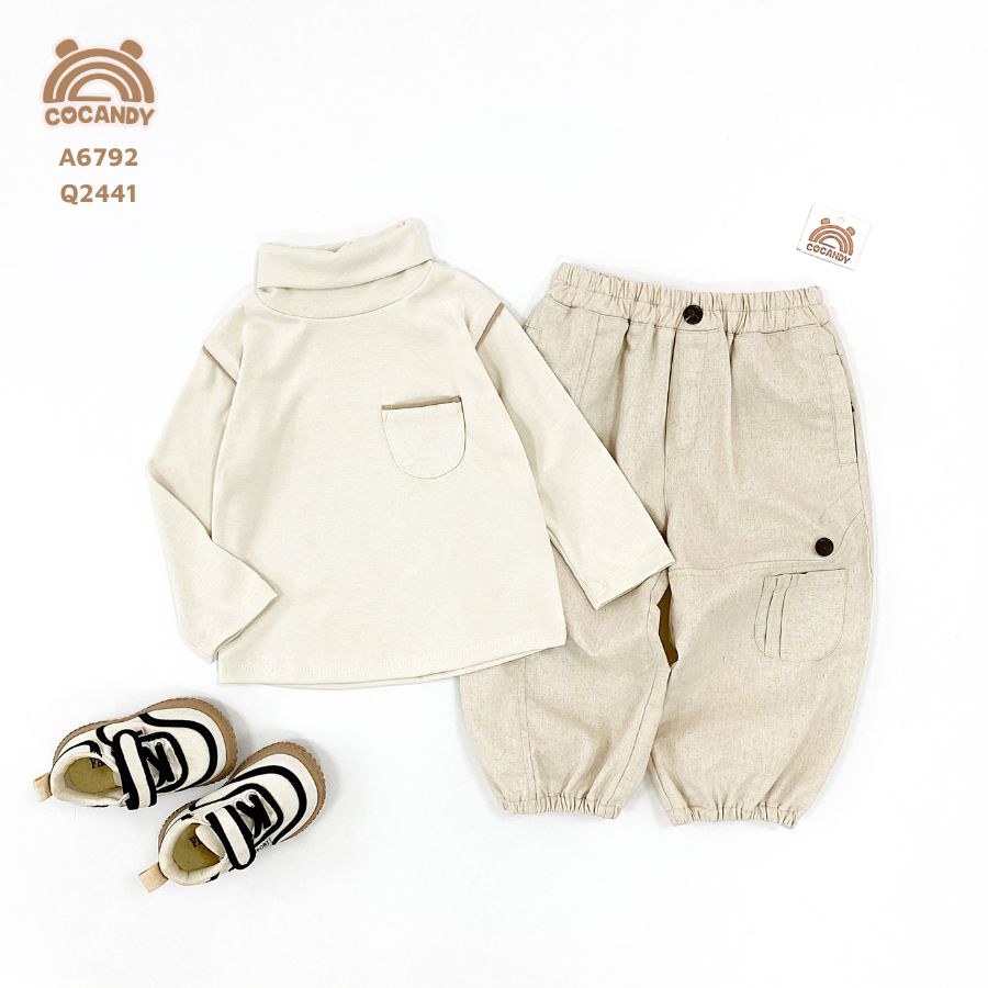 Áo dài BE phối NÂU cổ gập_thumbnail_0