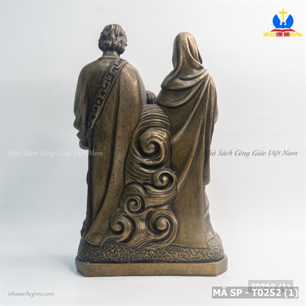Tượng đồng Gia Đình Thánh Gia 30cm ✔_thumbnail_1