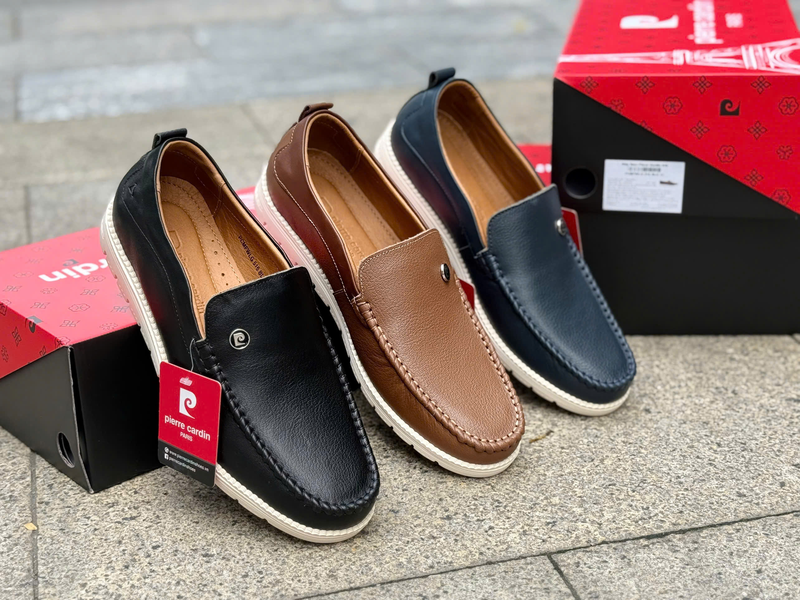 G239 GIÀY NAM 3 MÀU