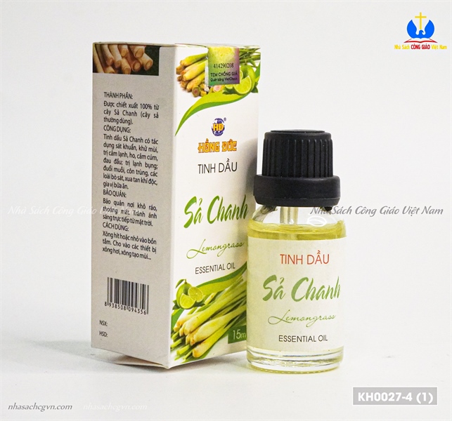 Tinh dầu sả chanh 15ml ✔