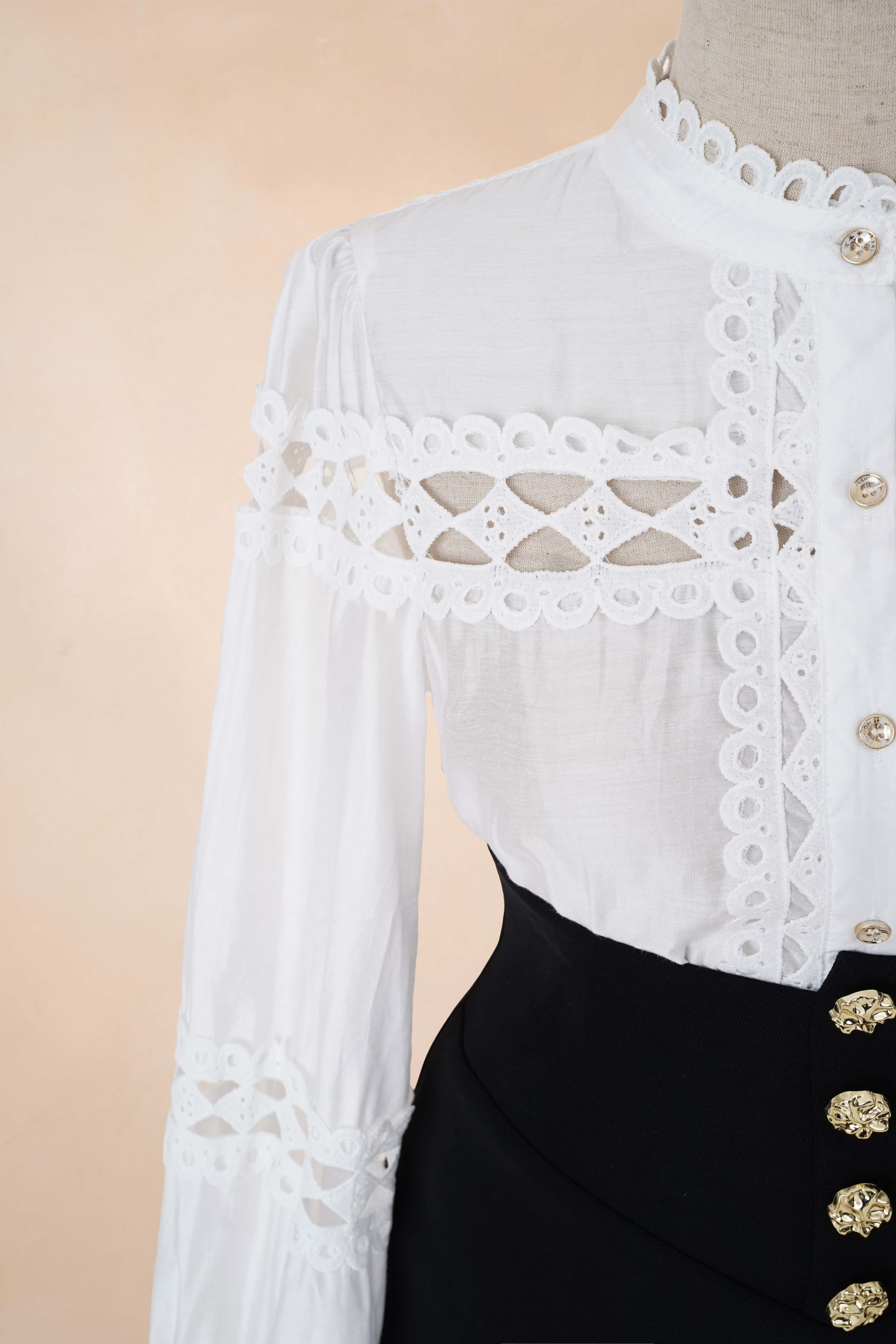 Sơ Mi Phối Ren TB Cổ Cao_thumbnail_3