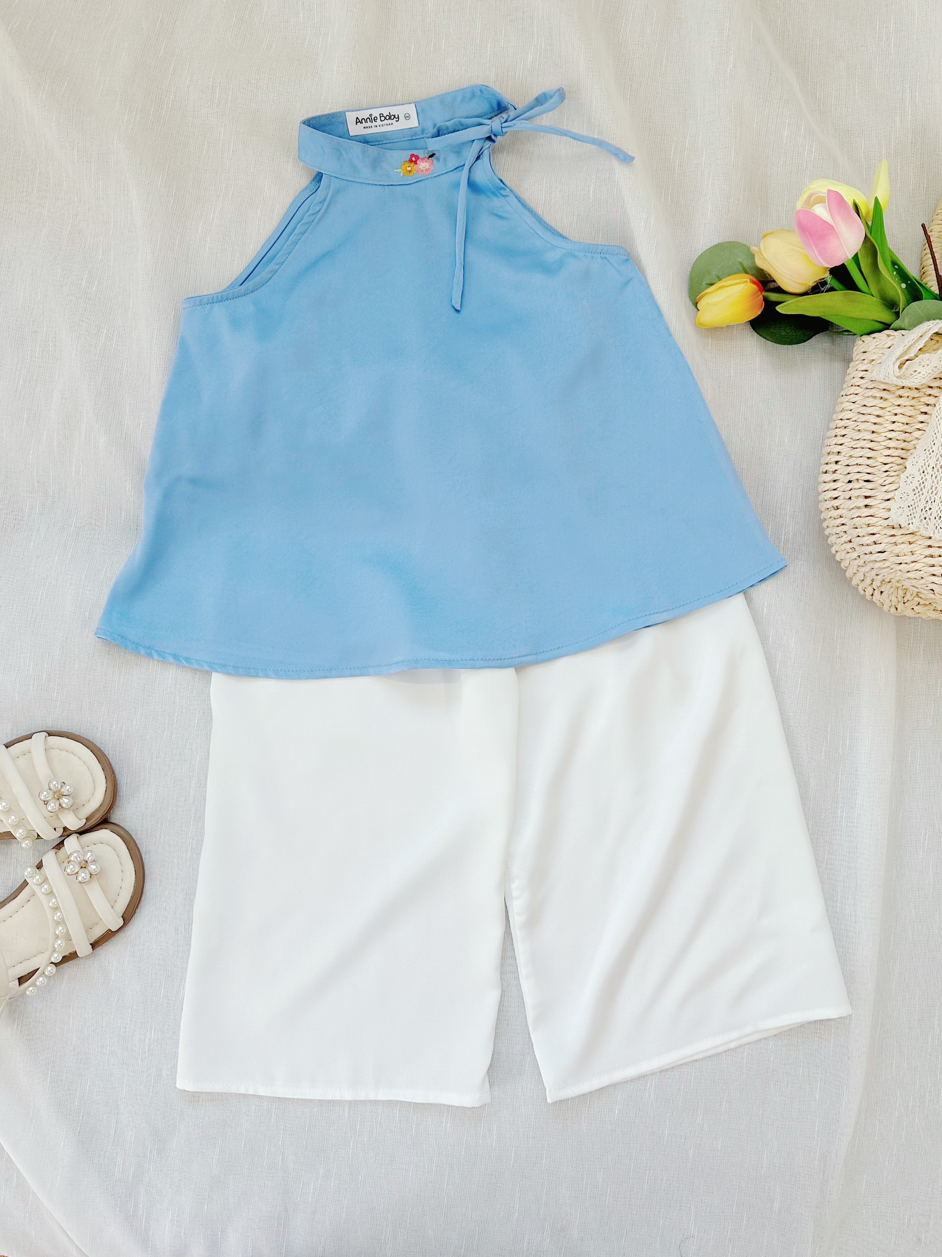 Set yếm châu hoa AD24002