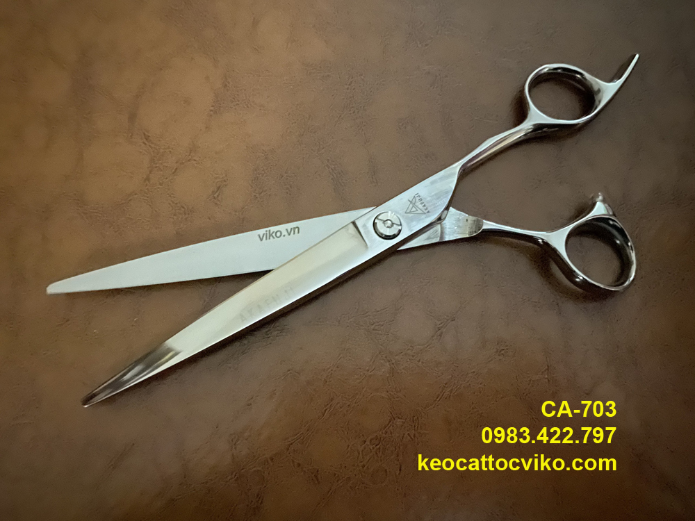 Kéo cắt tóc VIKO AKAFUJI CA703 size 7 inches,  bảo hành 1 năm_thumbnail_4