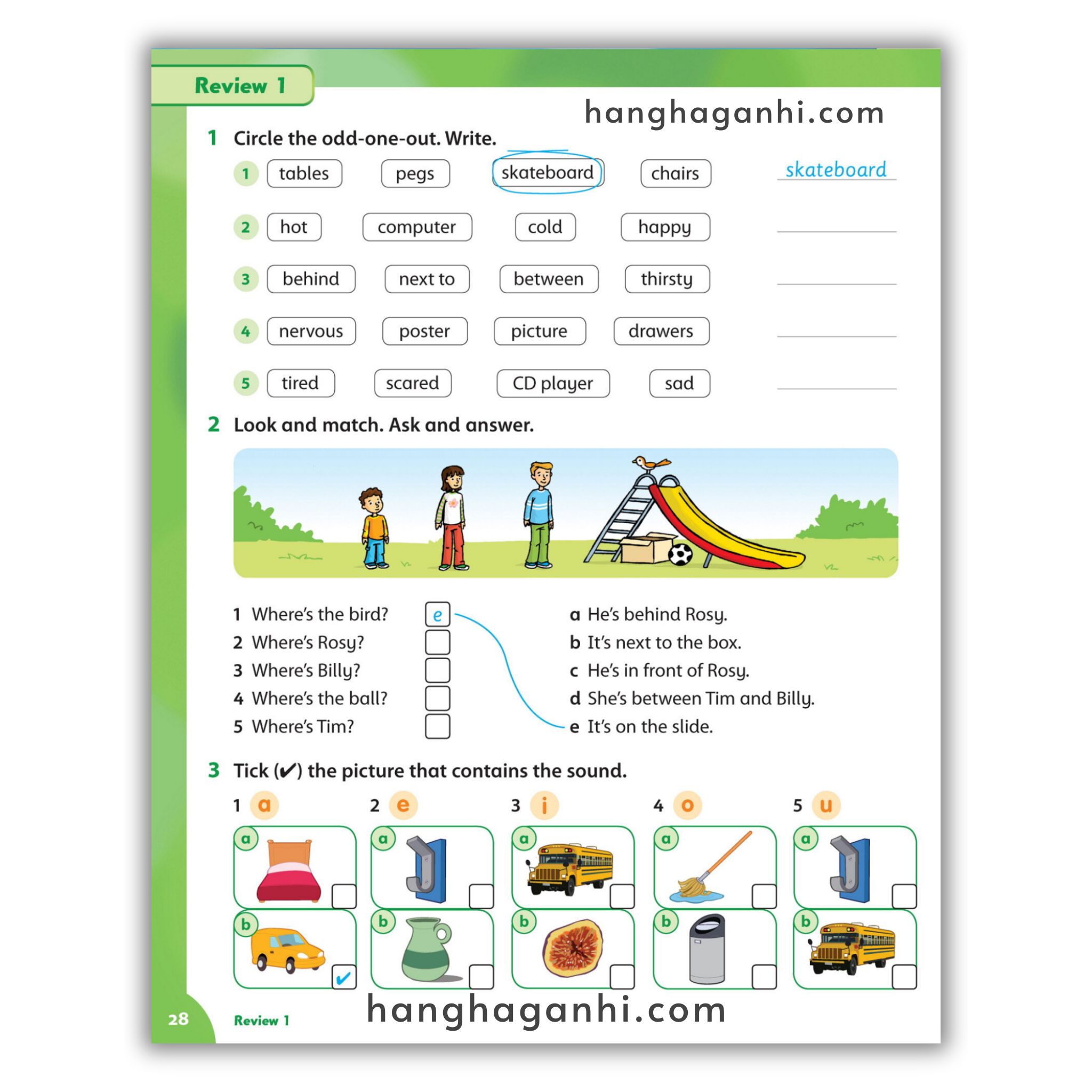 Bộ sách Family and Friends Level 2 (2nd , Student book và Work book) – Tặng kèm file nghe_thumbnail_9