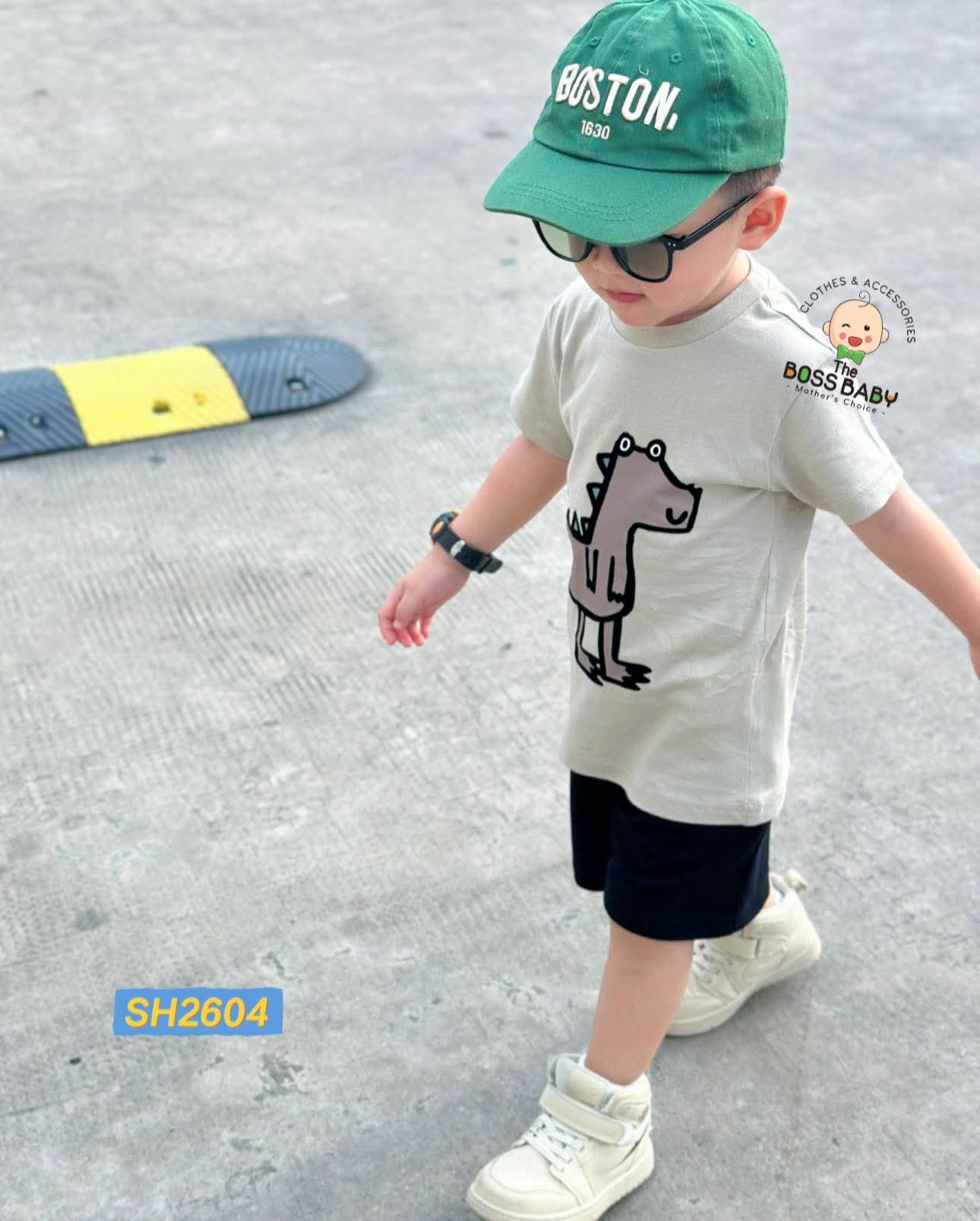 Set bộ cotton be đen khủng long_thumbnail_2