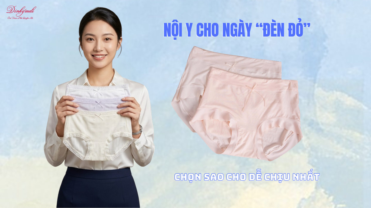Nội y cho ngày “đèn đỏ” – Chọn sao cho dễ chịu nhất