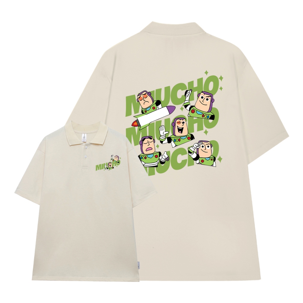 Áo polo nam đứng form tôn dáng PLD831 Miucho Man tay ngắn vải cotton Cổ trụ in mix_thumbnail_9