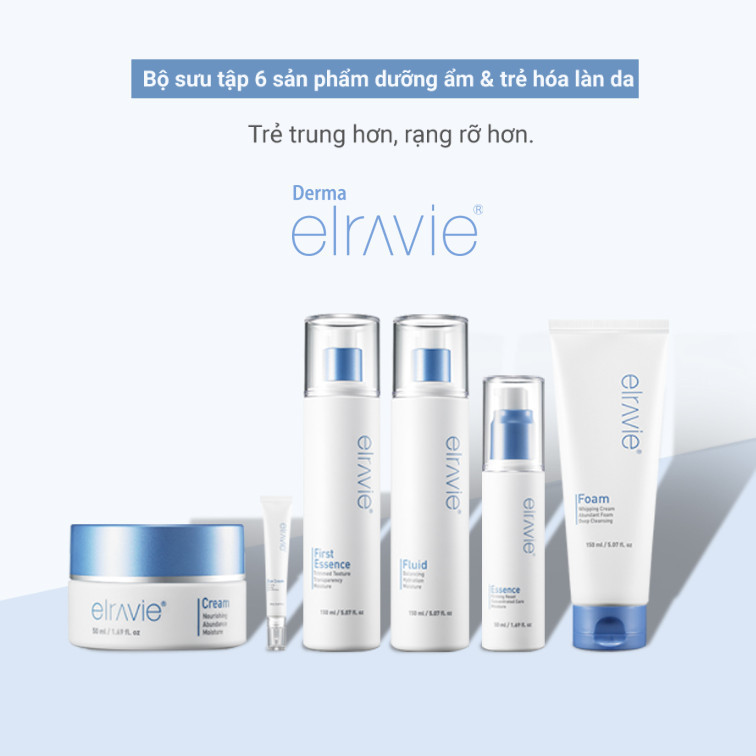 Bộ Skincare Elravie Chăm Sóc Da Hoàn Hảo- Set 6 Sản Phẩm Làm Sạch, Dưỡng Ẩm Mỗi Ngày_thumbnail_2