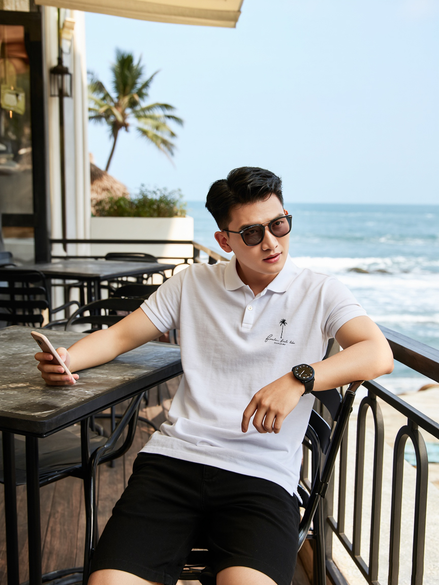 Áo polo nam big size form vừa 2186 Miucho Iconic vải cá sấu polyester co giãn thoáng mát in mix_thumbnail_3