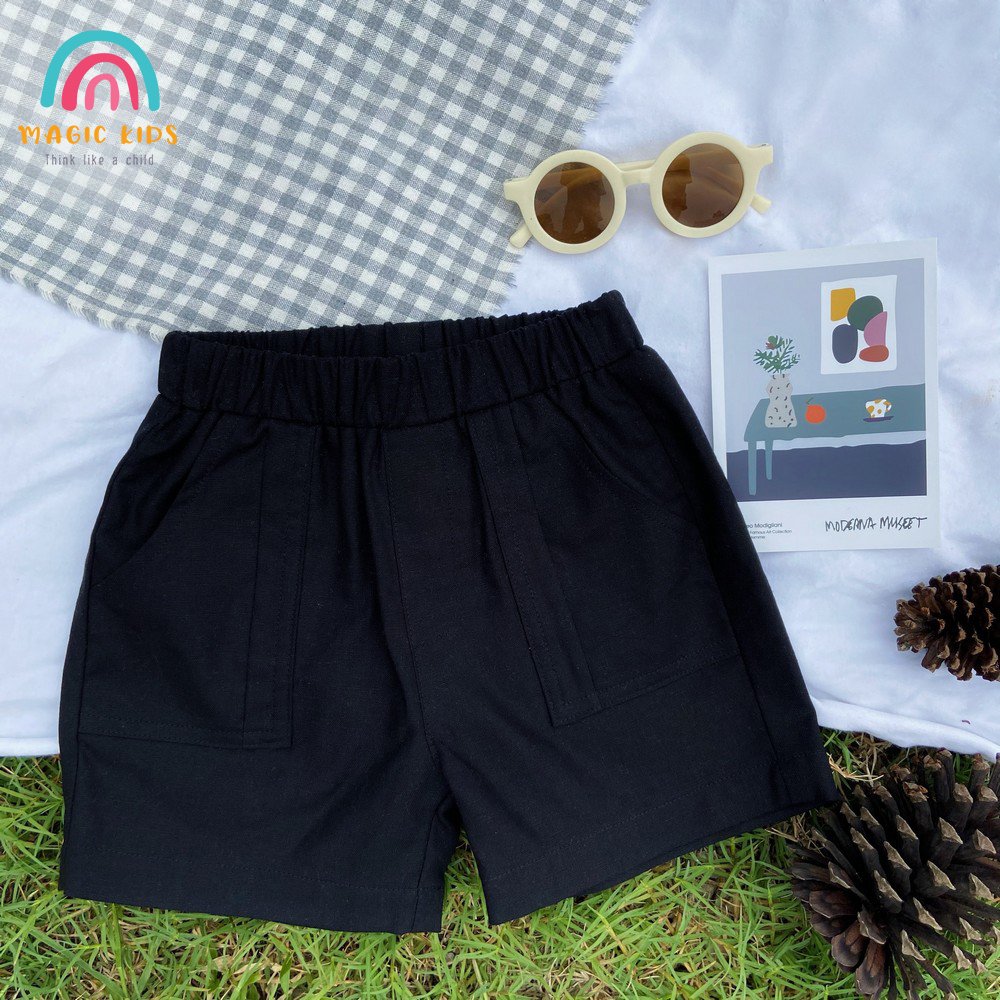 Quần đùi linen túi ốp - QĐ21008_thumbnail_3